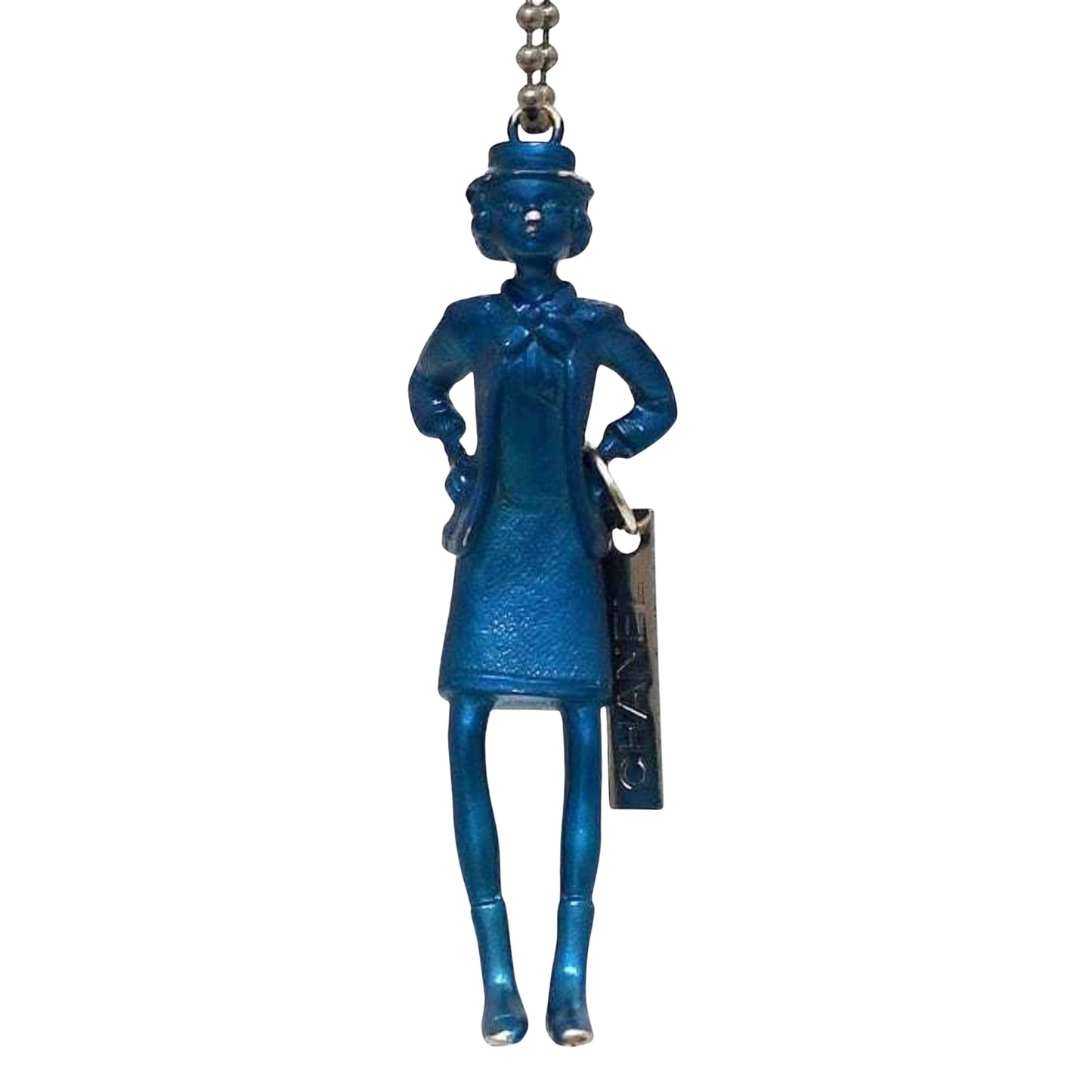 Chanel Mademoiselle, Blue, Metal, necklace