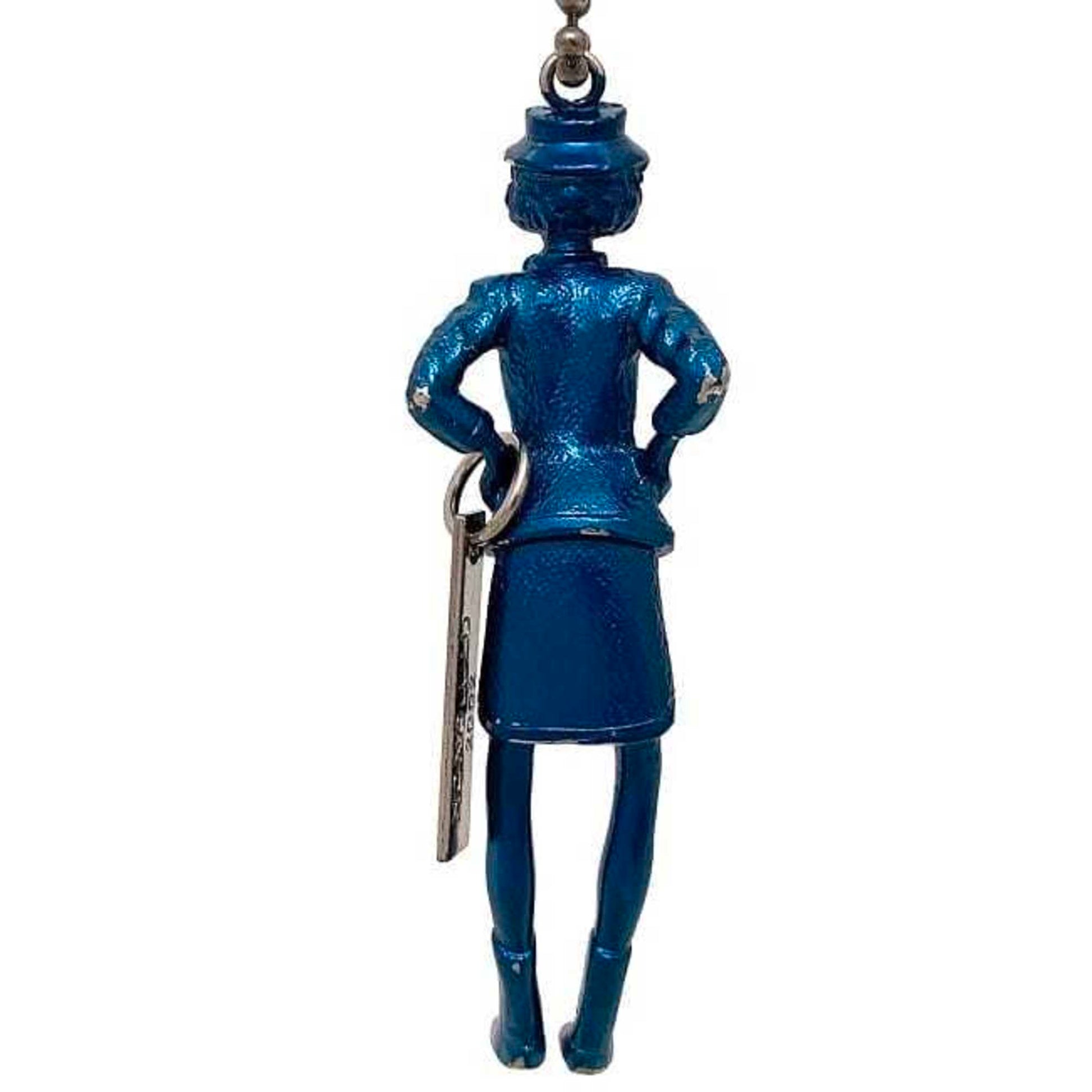 Chanel Mademoiselle, Blue, Metal, necklace