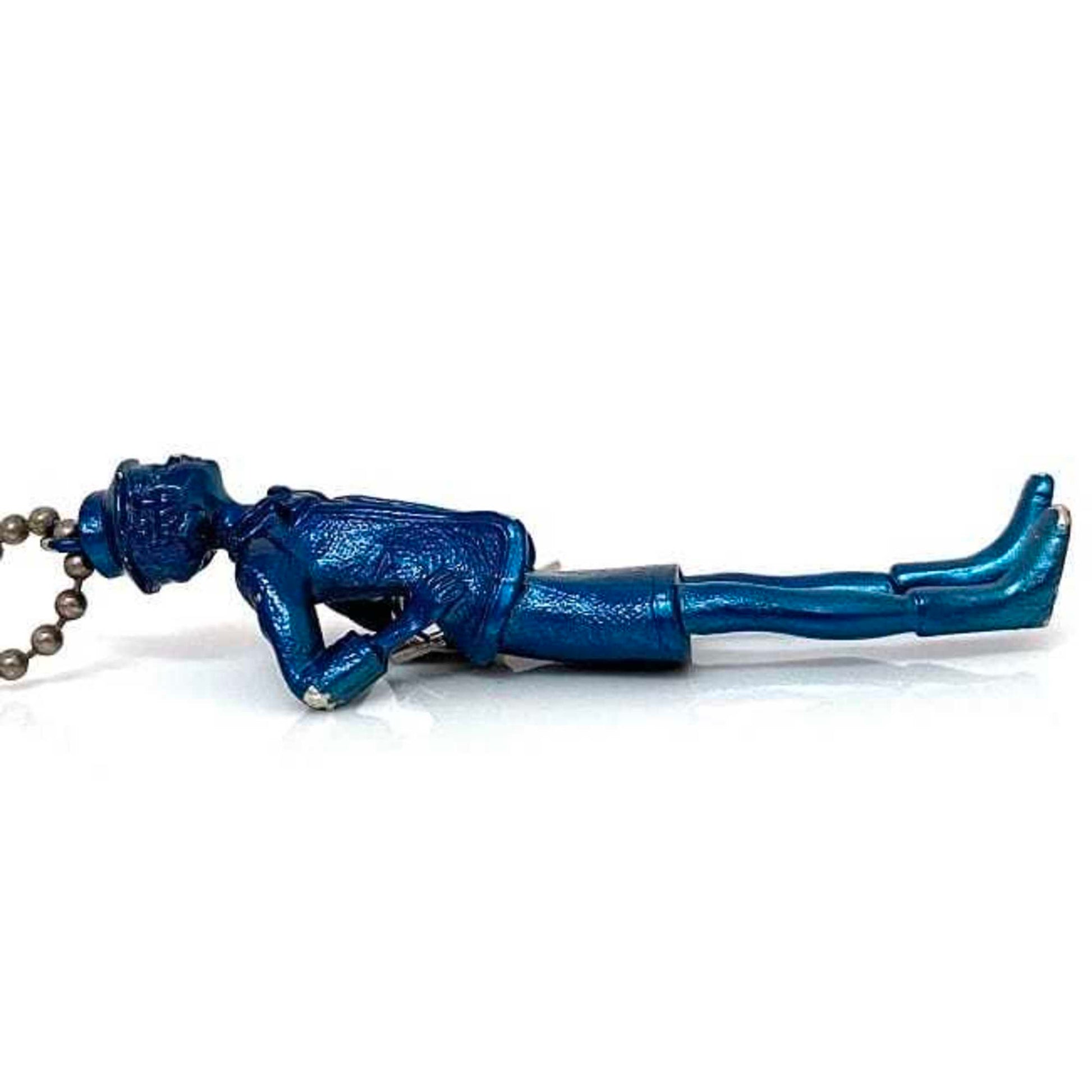 Chanel Mademoiselle, Blue, Metal, necklace