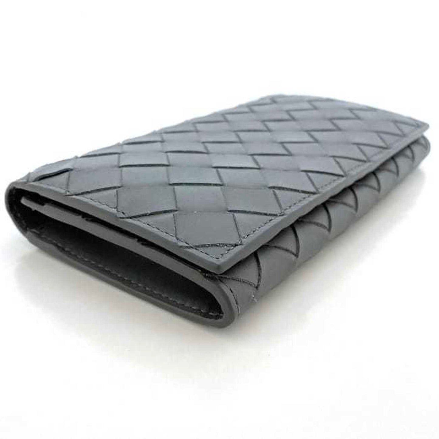 Bottega Veneta, Grey, Leather, wallet