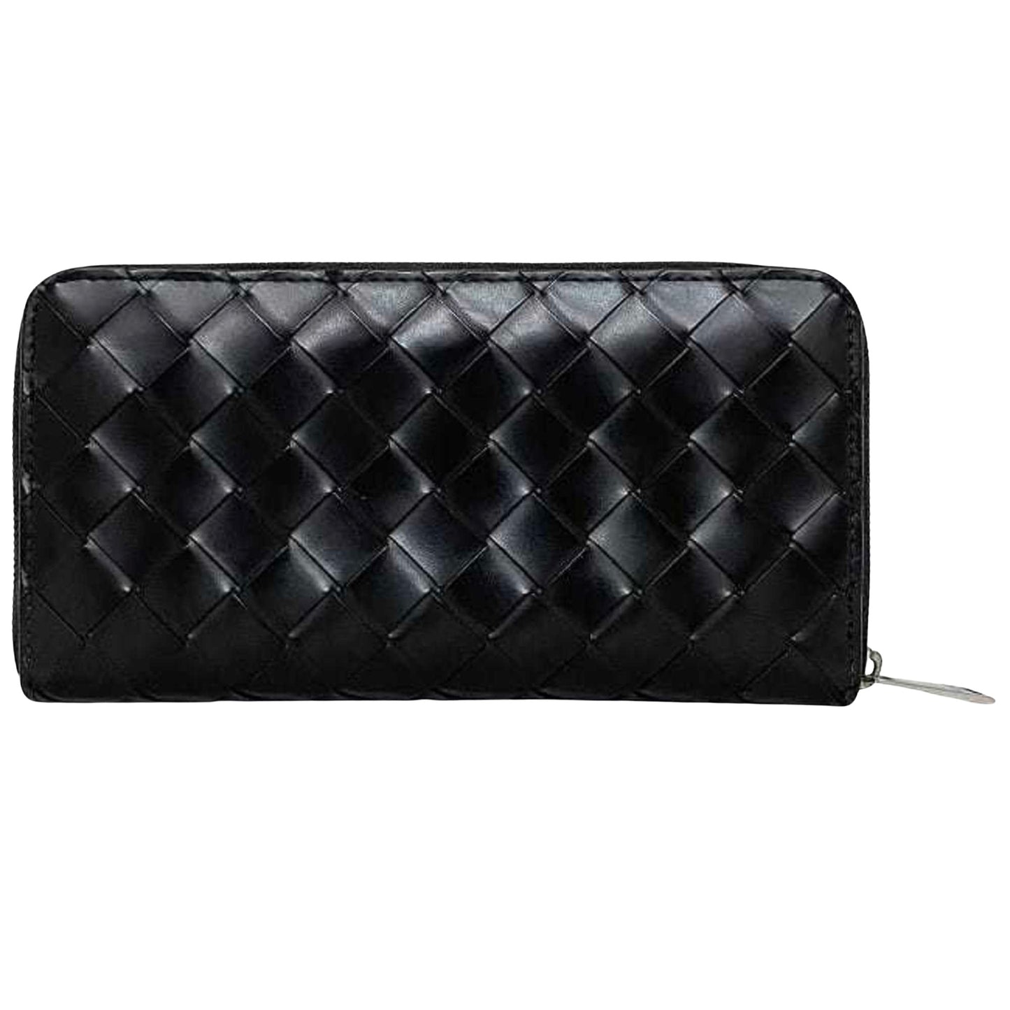 Bottega Veneta, Black, Leather, wallet