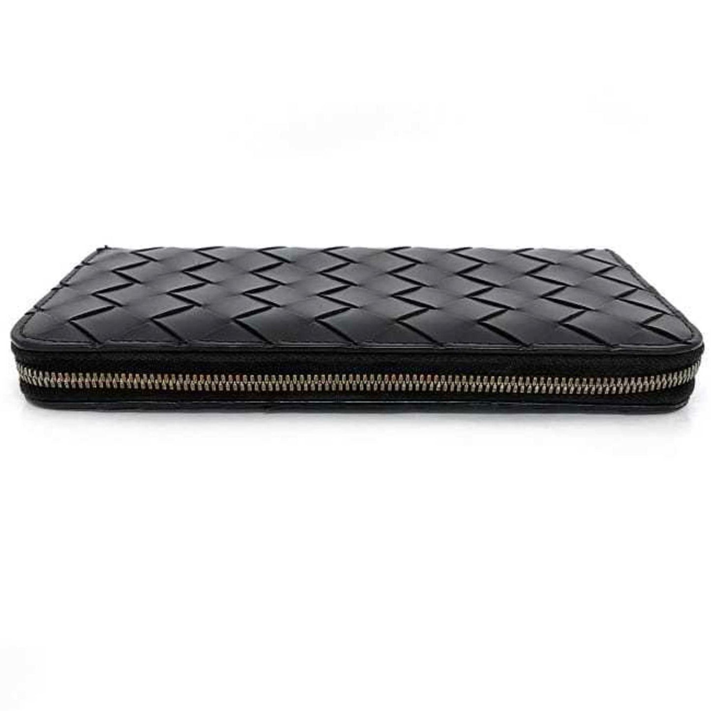 Bottega Veneta, Black, Leather, wallet