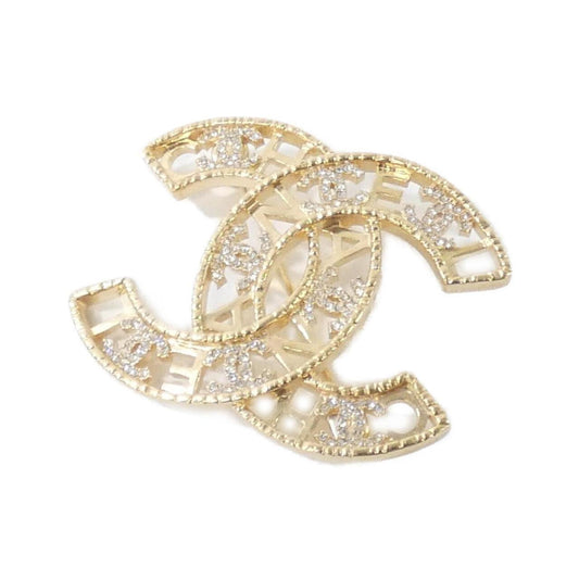 Chanel Coco Mark, Gold, Gold Plated, brooch