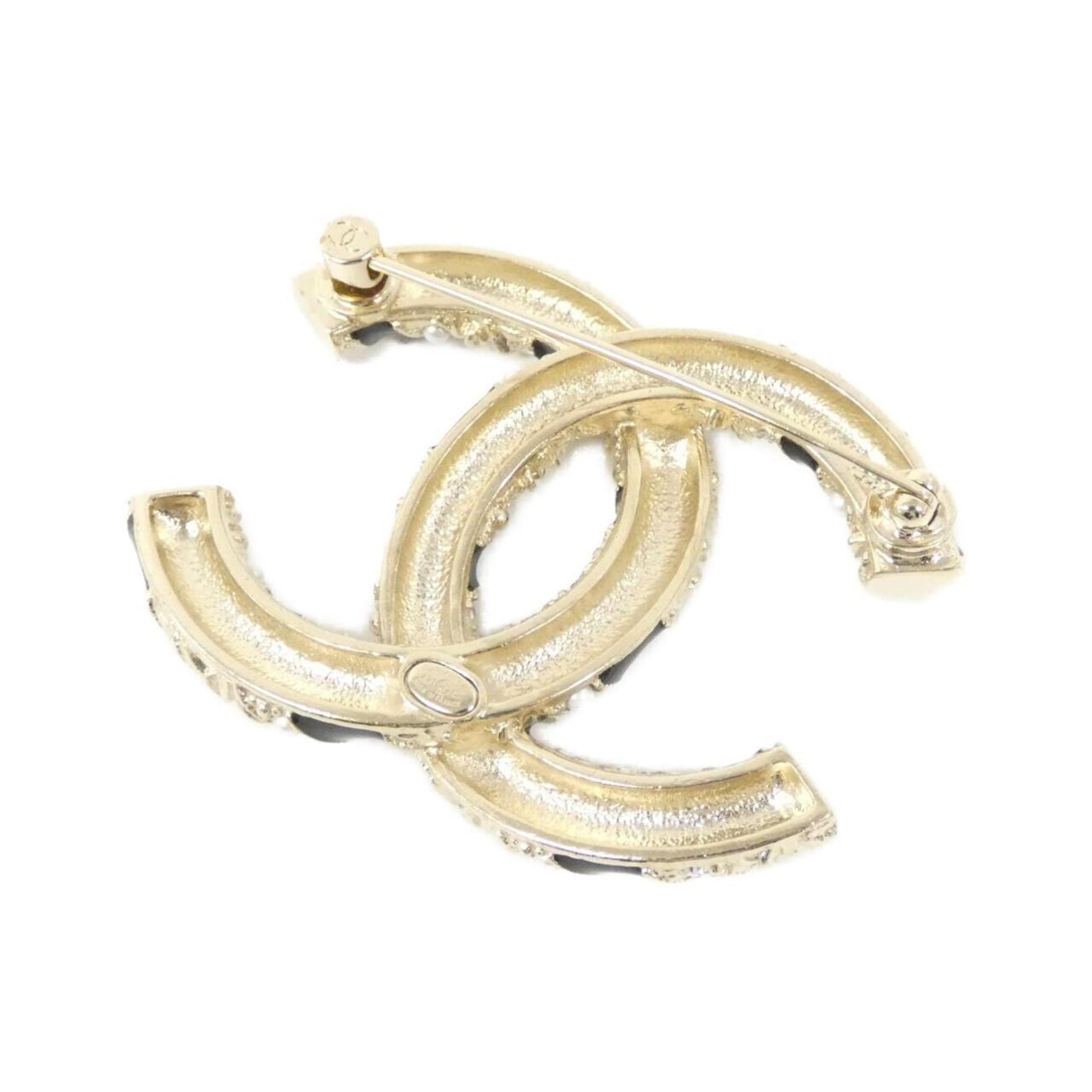 Chanel Coco Mark, Gold, Gold Plated, brooch