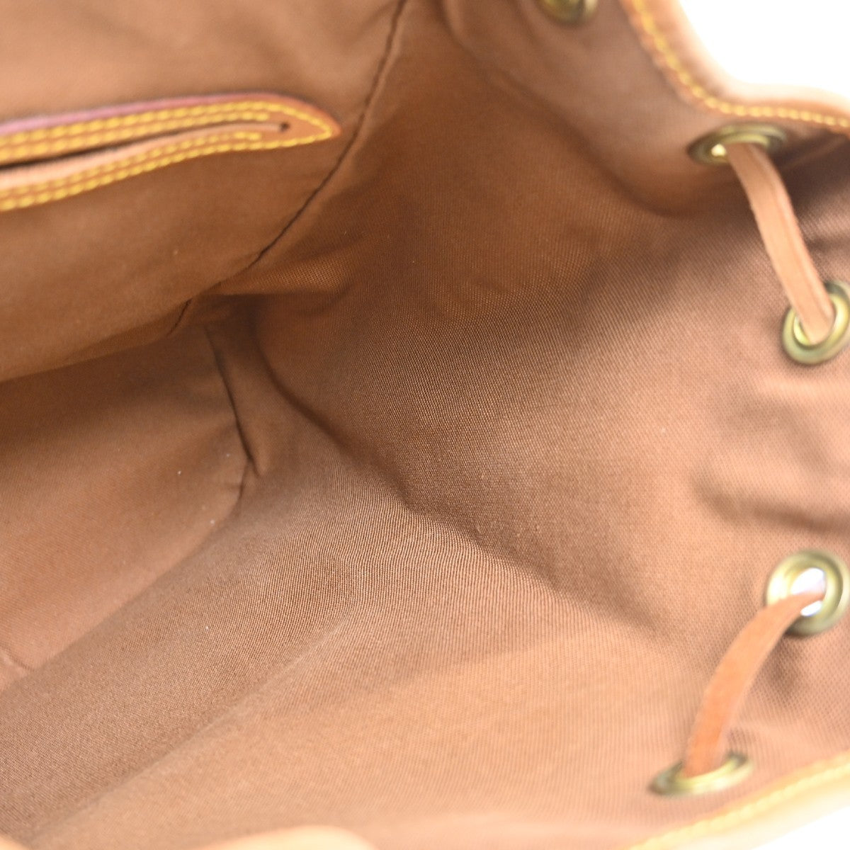 Louis Vuitton Montsouris Monogram, Brown, Canvas, Backpack