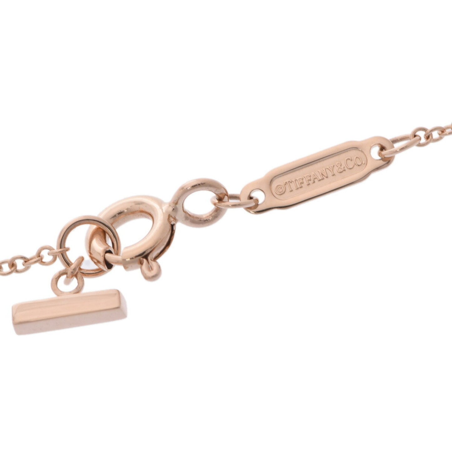 Tiffany & Co T Smile, Gold, Rose Gold, necklace