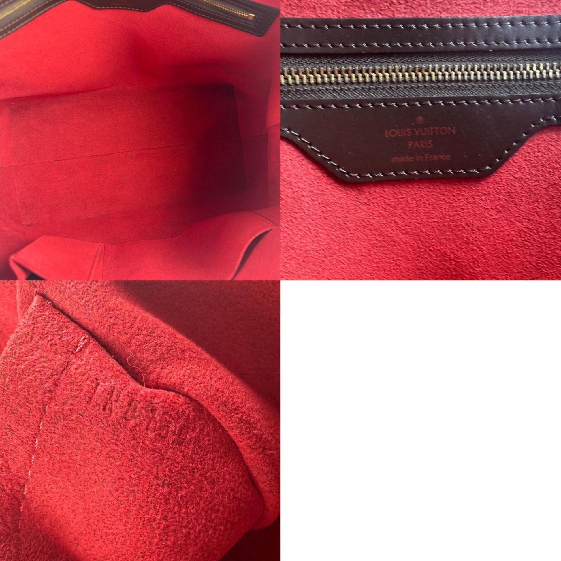 Louis Vuitton Hampstead, Brown, Canvas, shoulder