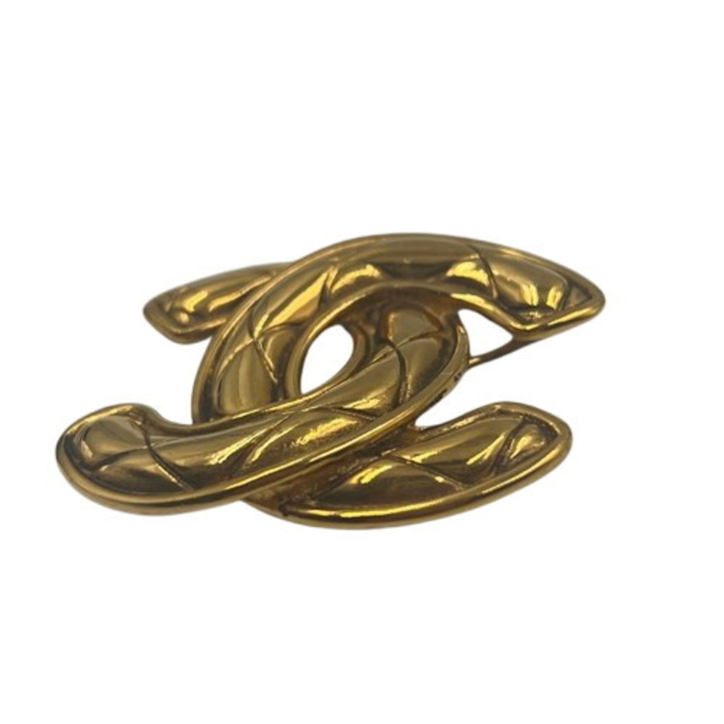 Chanel Coco Mark, Gold, Gold Plated, brooch