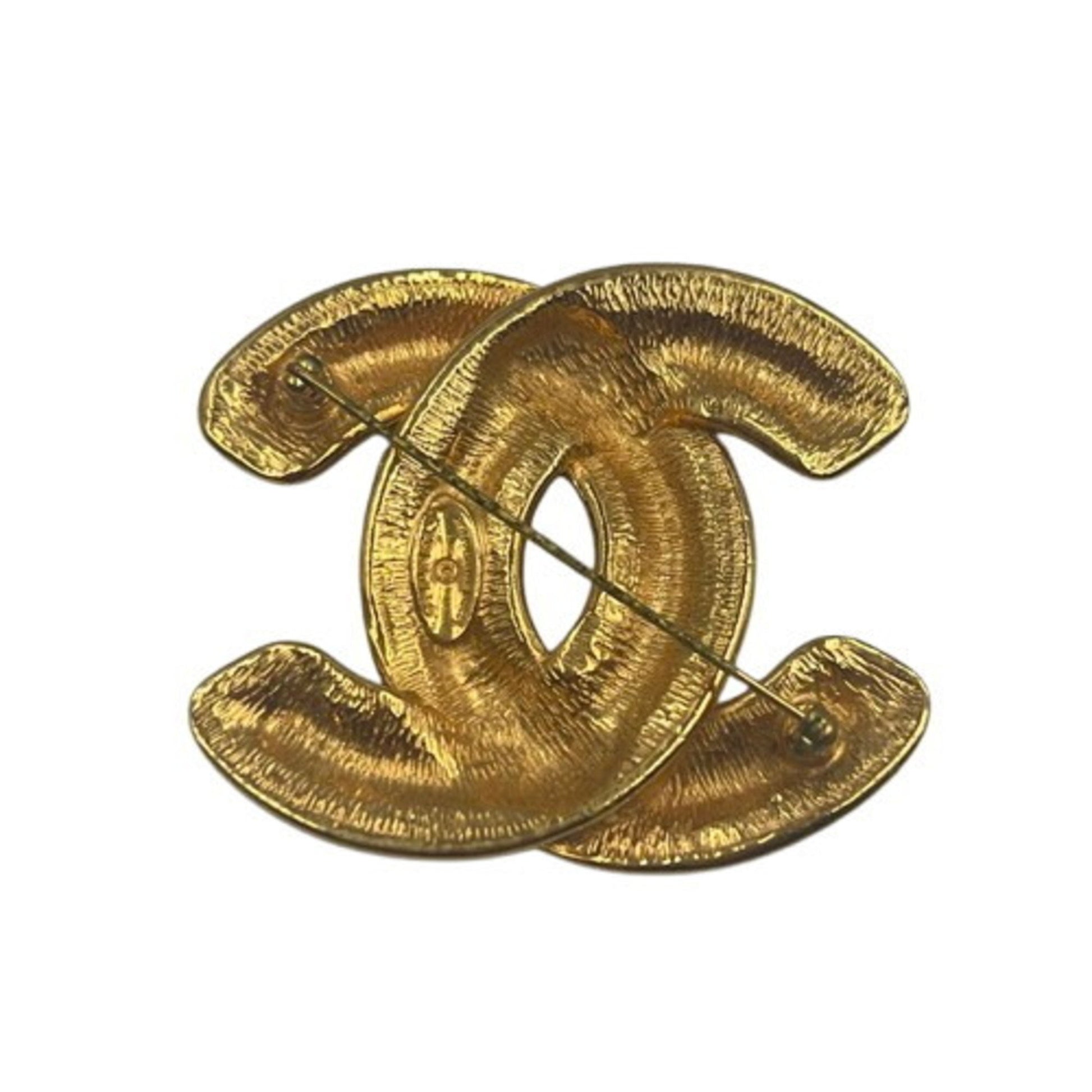 Chanel Coco Mark, Gold, Gold Plated, brooch