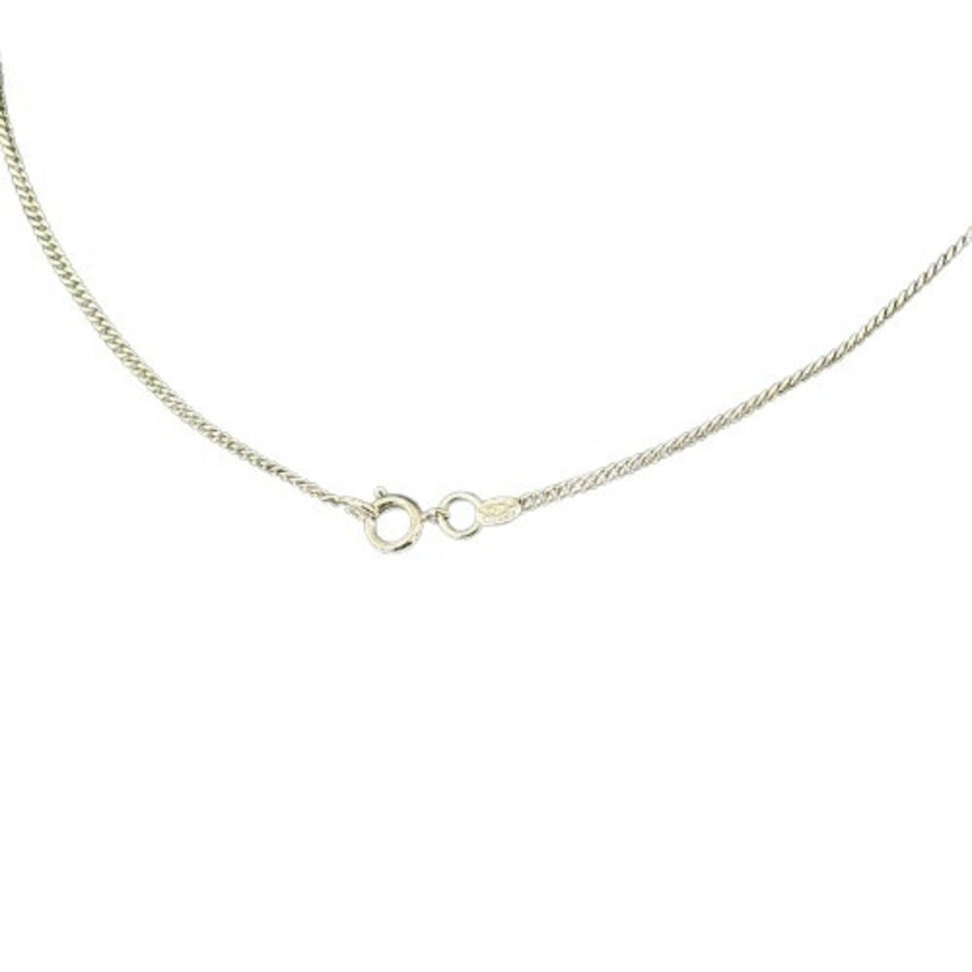 Chanel Coco Mark, Silver, Metal, necklace