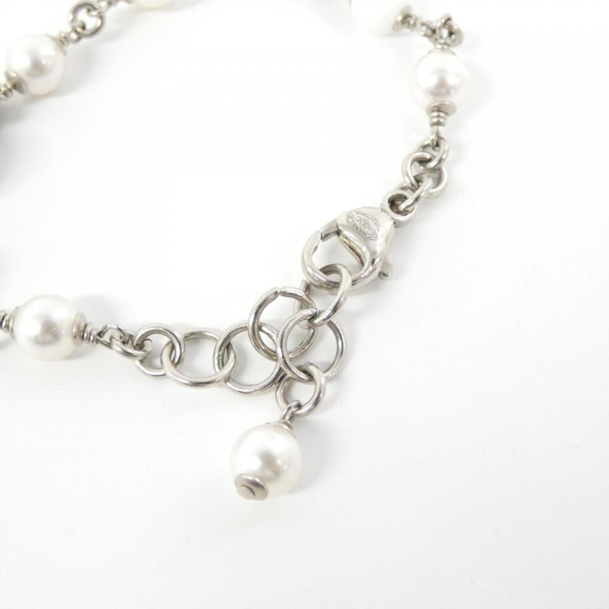 Chanel Coco Mark, Silver, Metal, bracelet