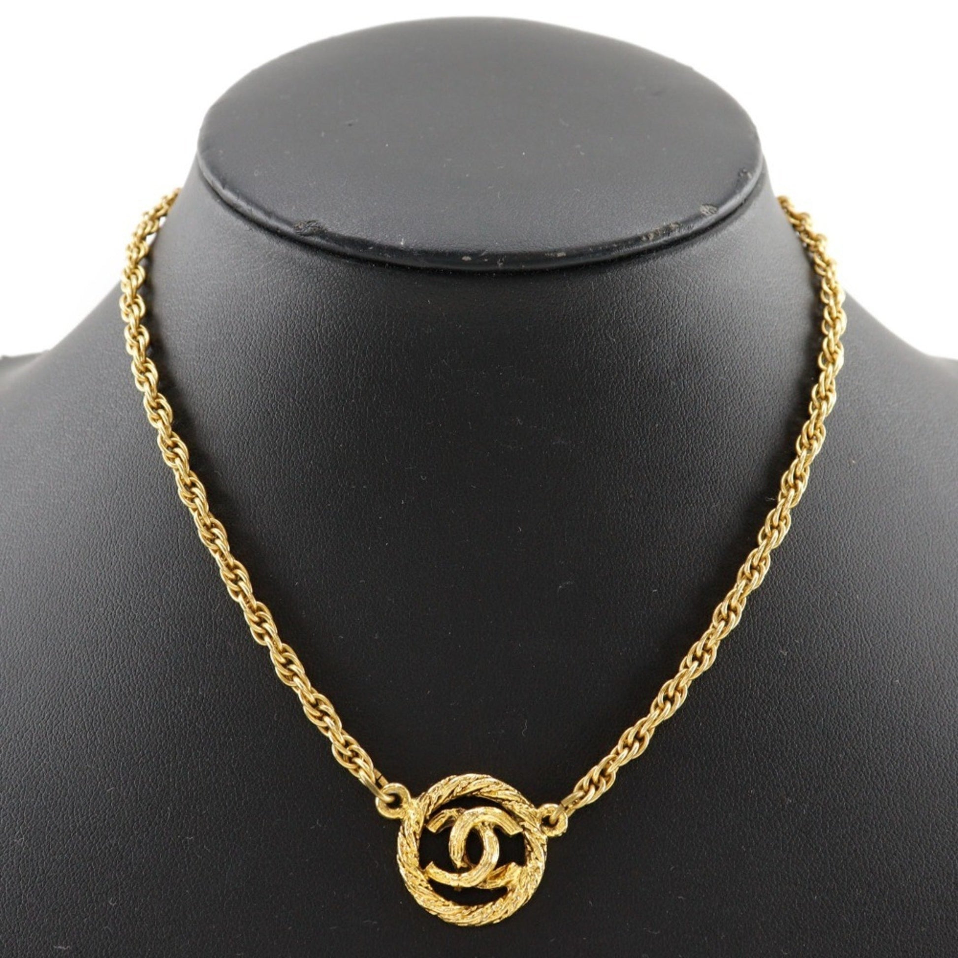 Chanel Coco Mark, Gold, Gold Plated, necklace