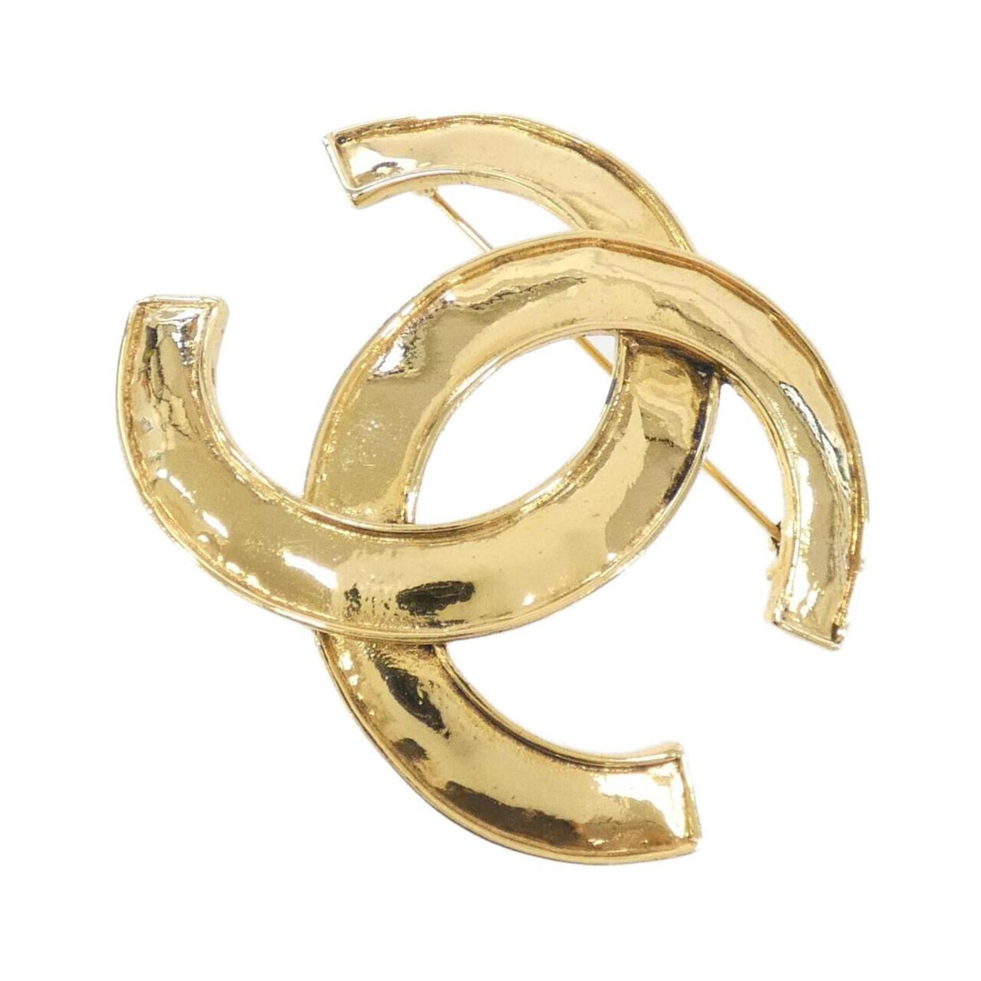 Chanel Coco Mark, Gold, Gold Plated, brooch