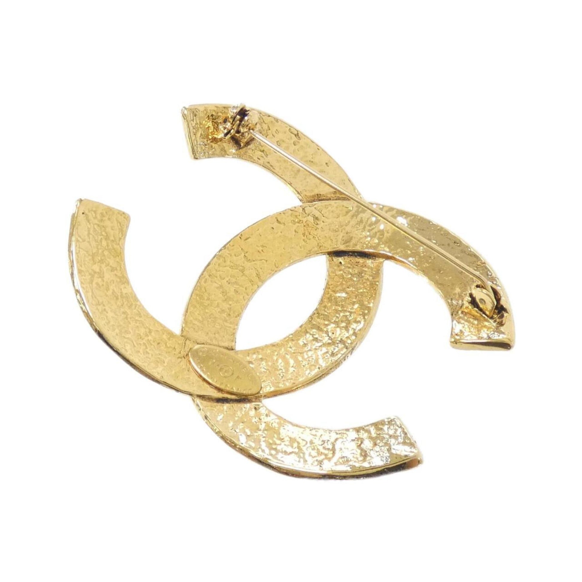 Chanel Coco Mark, Gold, Gold Plated, brooch