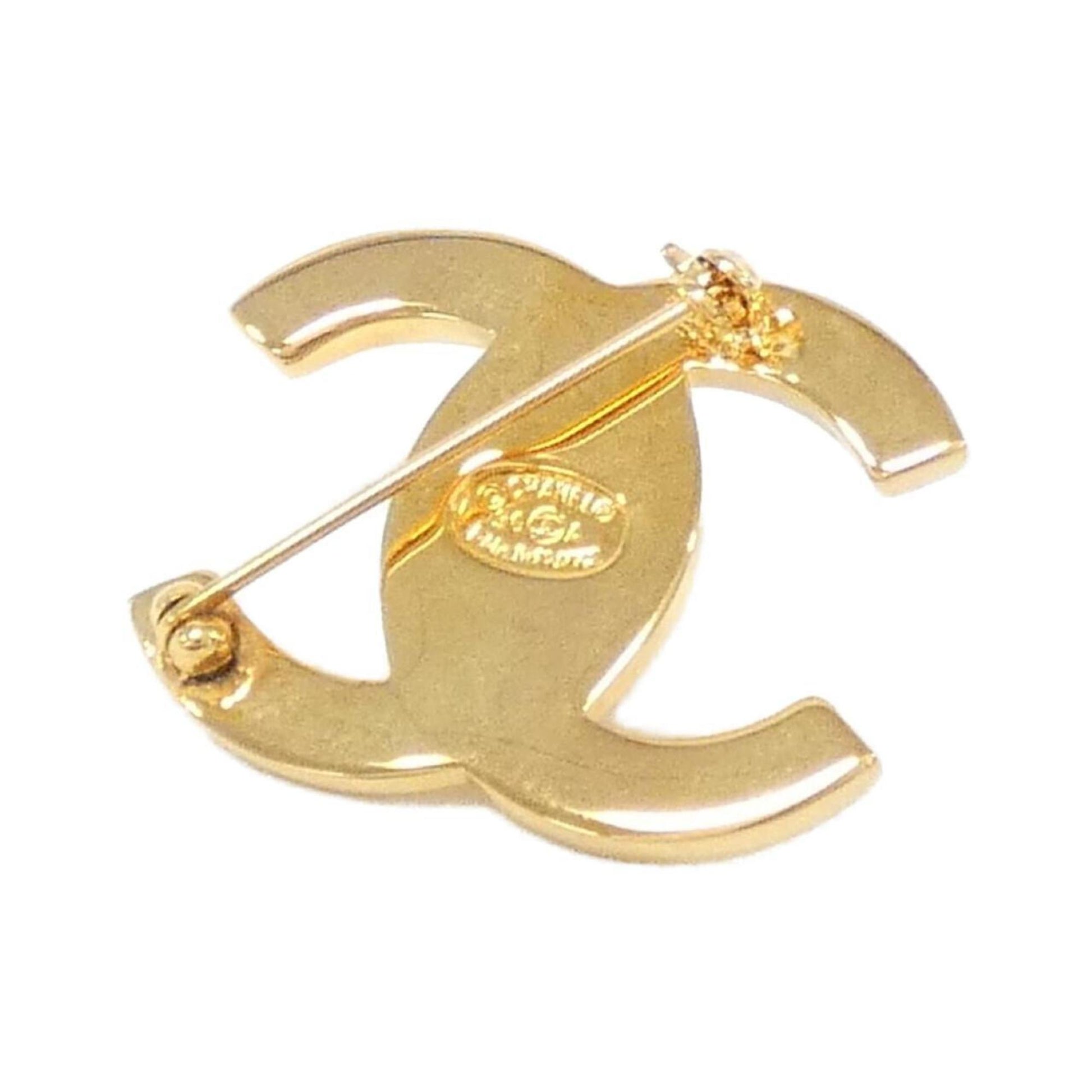 Chanel Coco Mark, Gold, Gold Plated, brooch