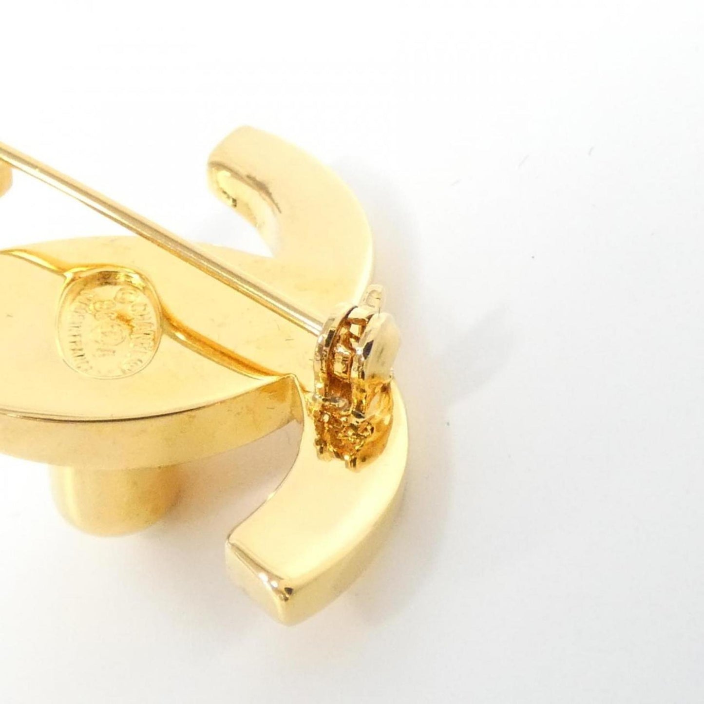 Chanel Coco Mark, Gold, Gold Plated, brooch