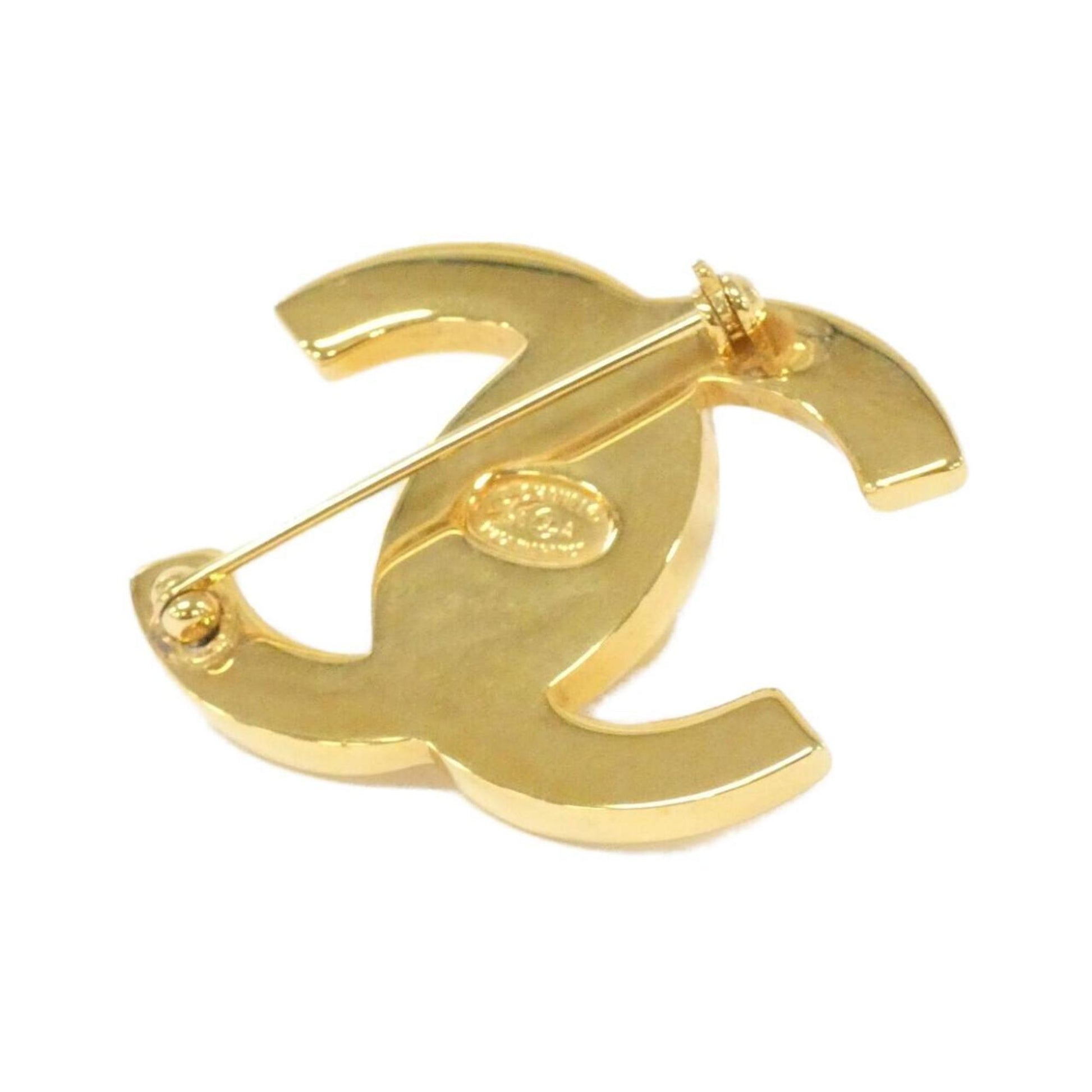 Chanel Coco Mark, Gold, Gold Plated, brooch