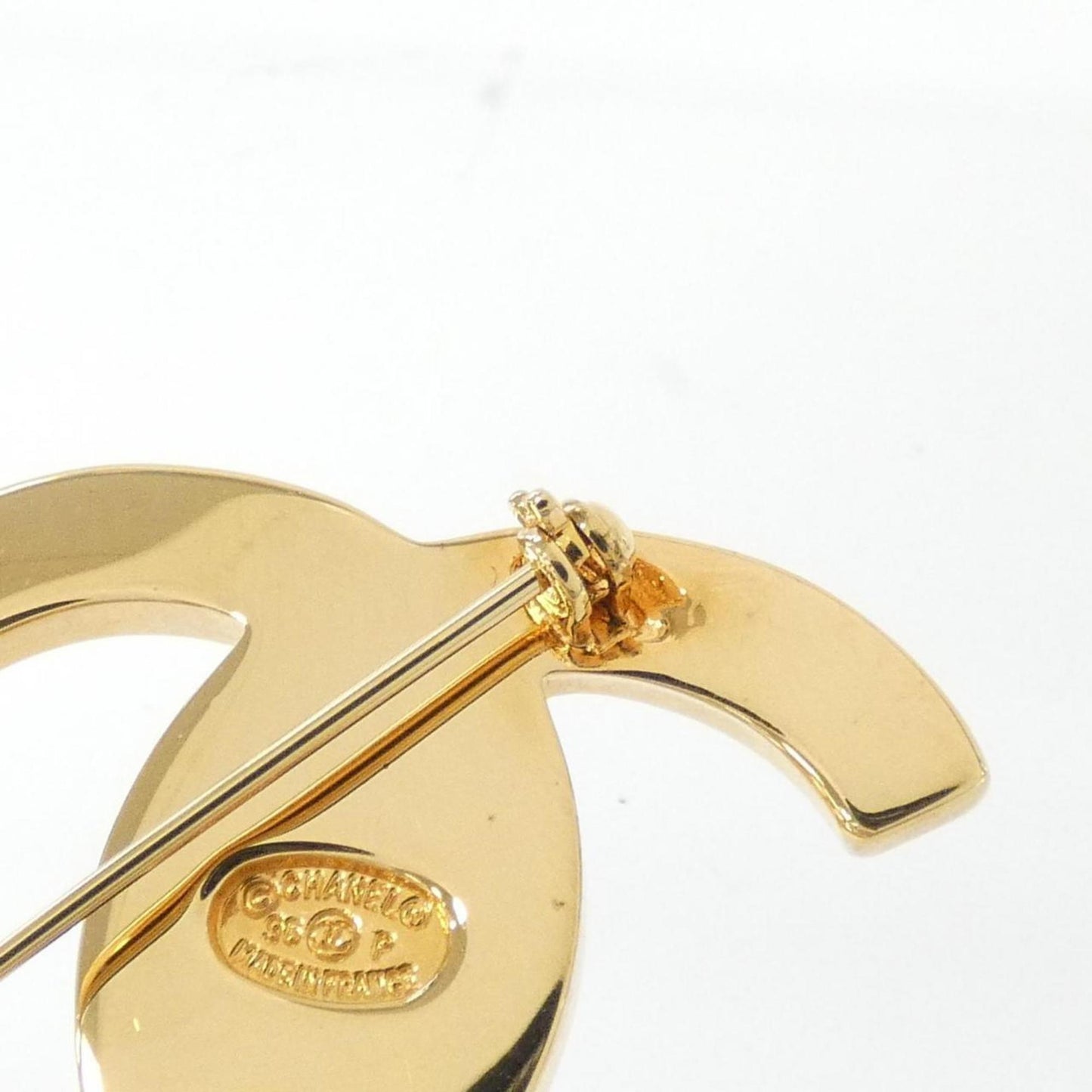 Chanel Coco Mark, Gold, Gold Plated, brooch