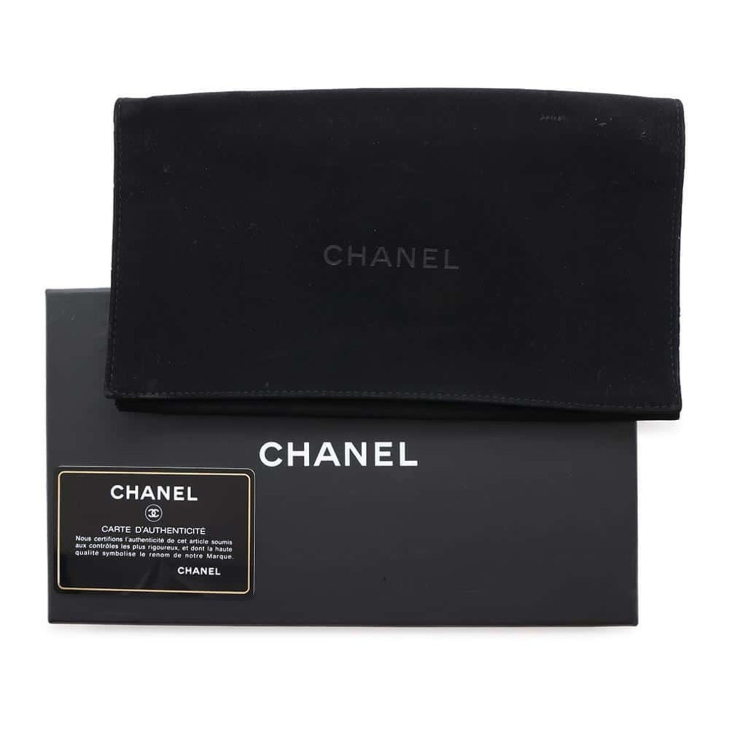 Chanel Boy, Red, Leather, wallet