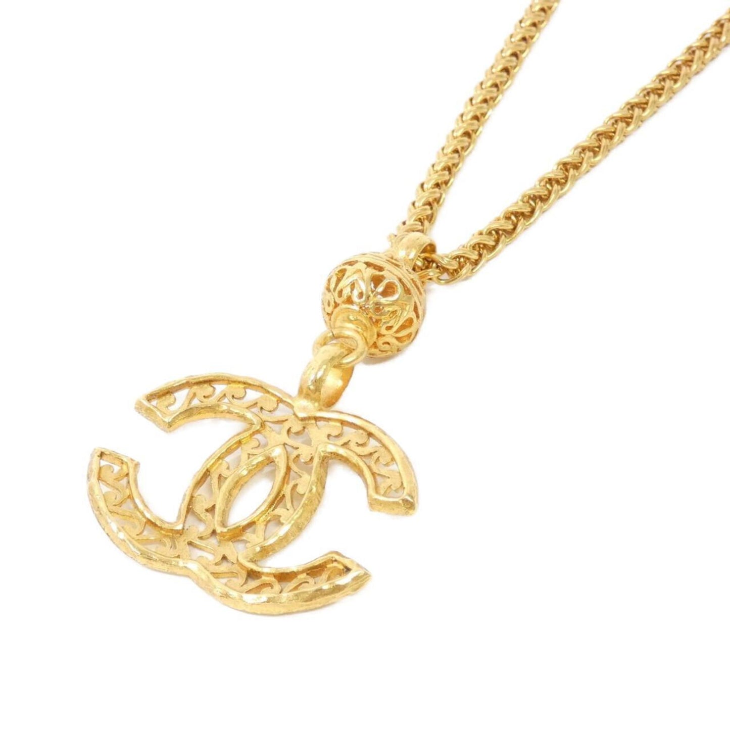 Chanel Coco Mark, Gold, Gold Plated, necklace