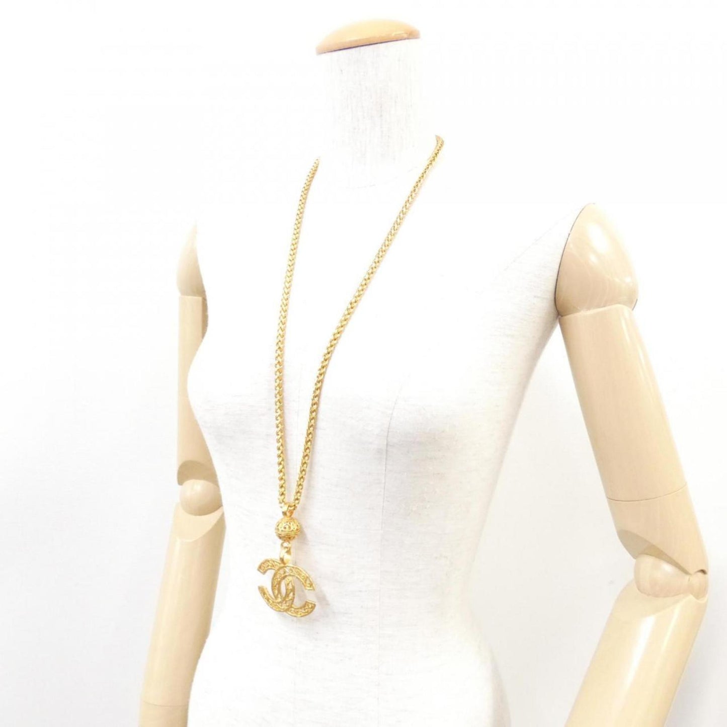 Chanel Coco Mark, Gold, Gold Plated, necklace