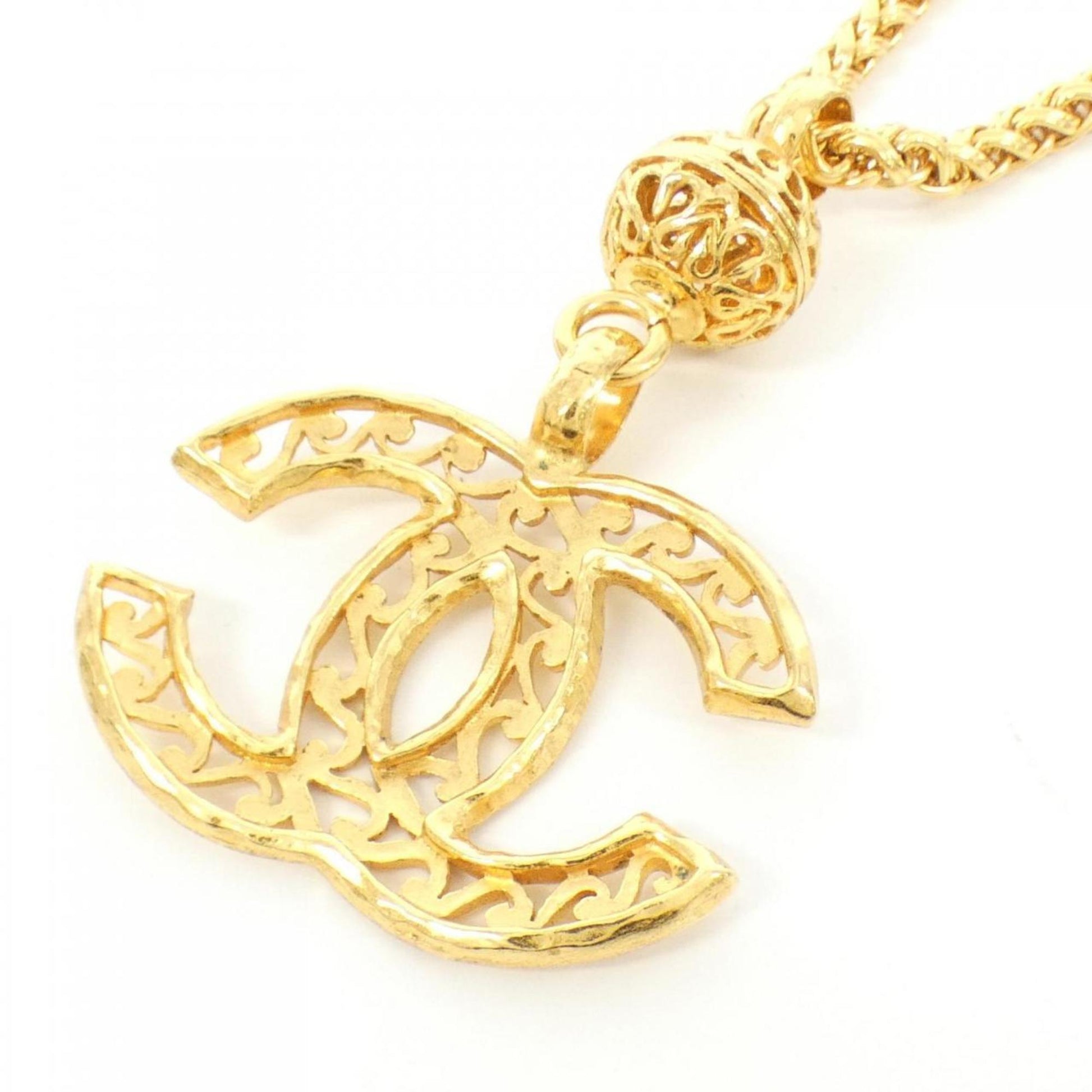 Chanel Coco Mark, Gold, Gold Plated, necklace