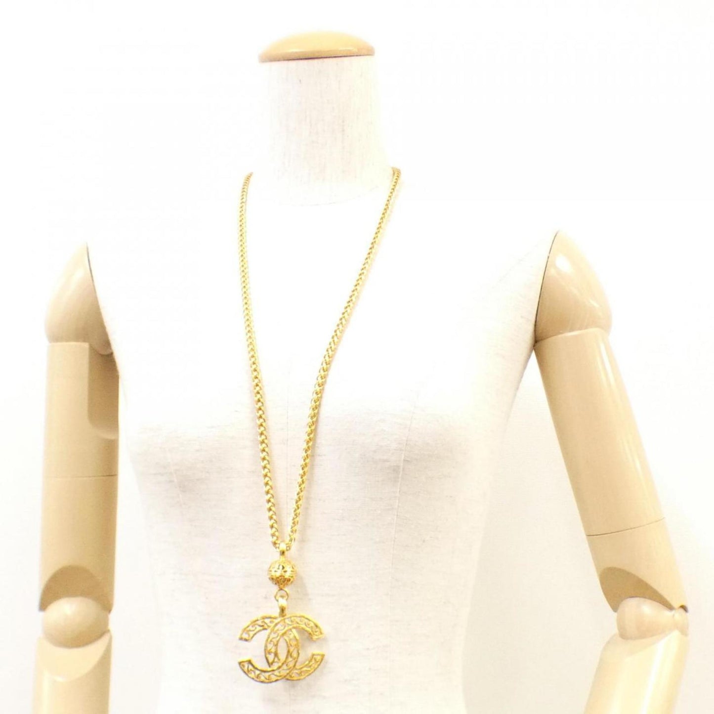 Chanel Coco Mark, Gold, Gold Plated, necklace