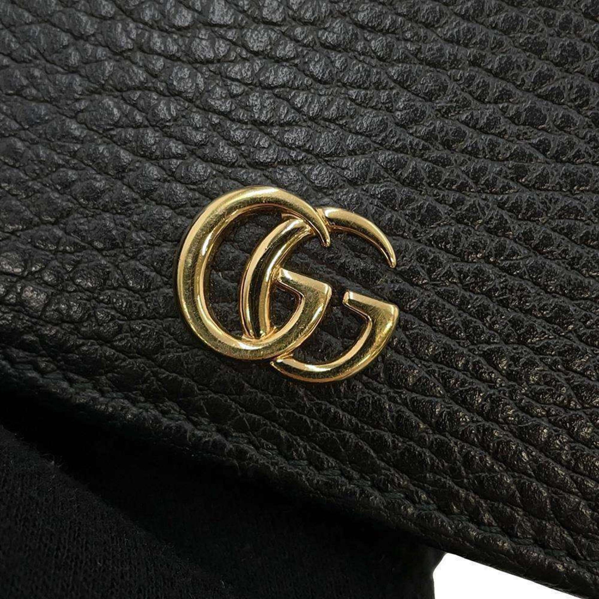 Gucci, Black, Leather, wallet