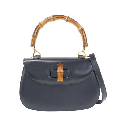 Gucci, Navy, Leather, handbag