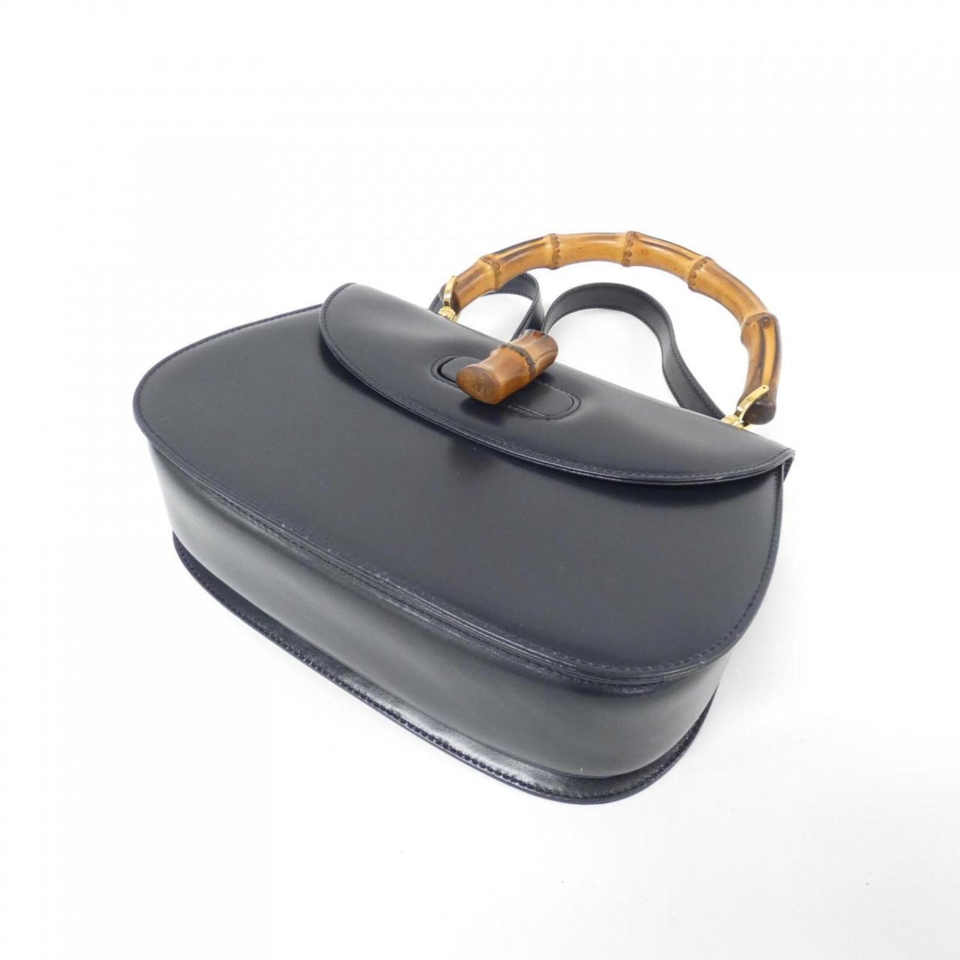 Gucci, Navy, Leather, handbag