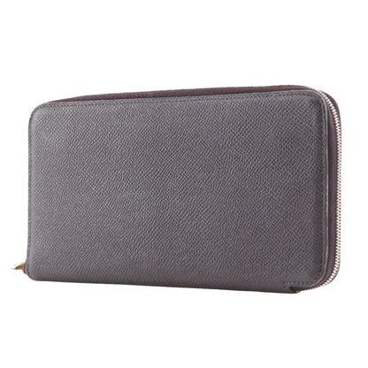 Hermès, Purple, Leather, wallet