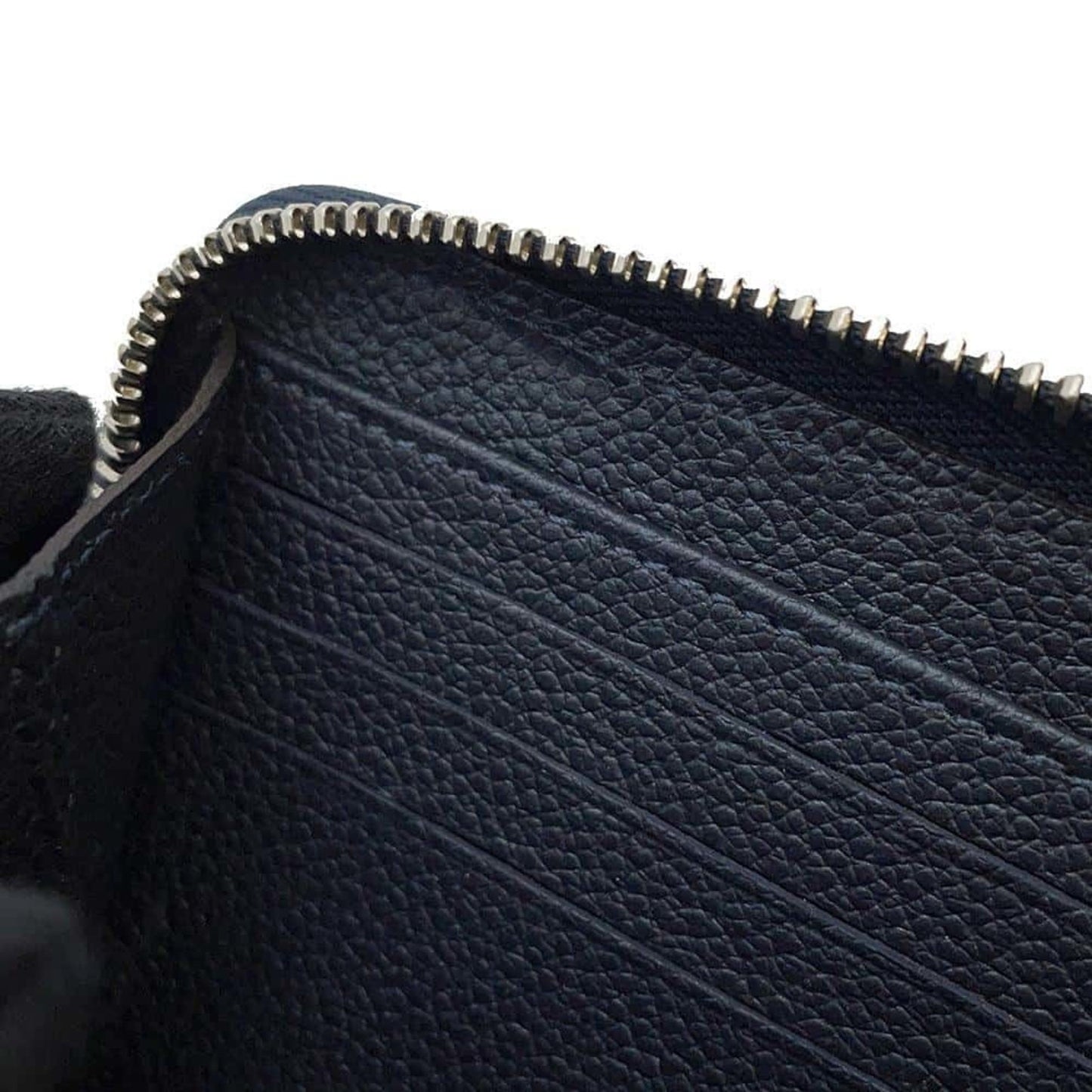 Louis Vuitton Zippy wallet, Navy, Leather, wallet