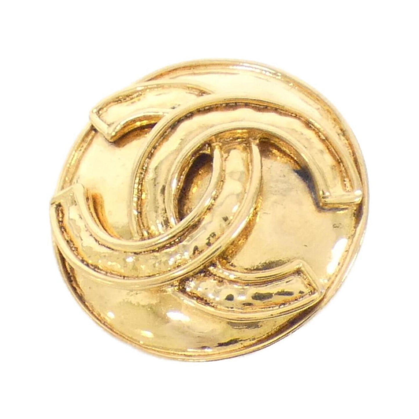 Chanel Coco Mark, Gold, Gold Plated, brooch