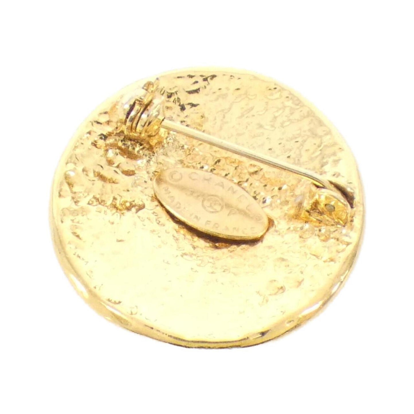 Chanel Coco Mark, Gold, Gold Plated, brooch