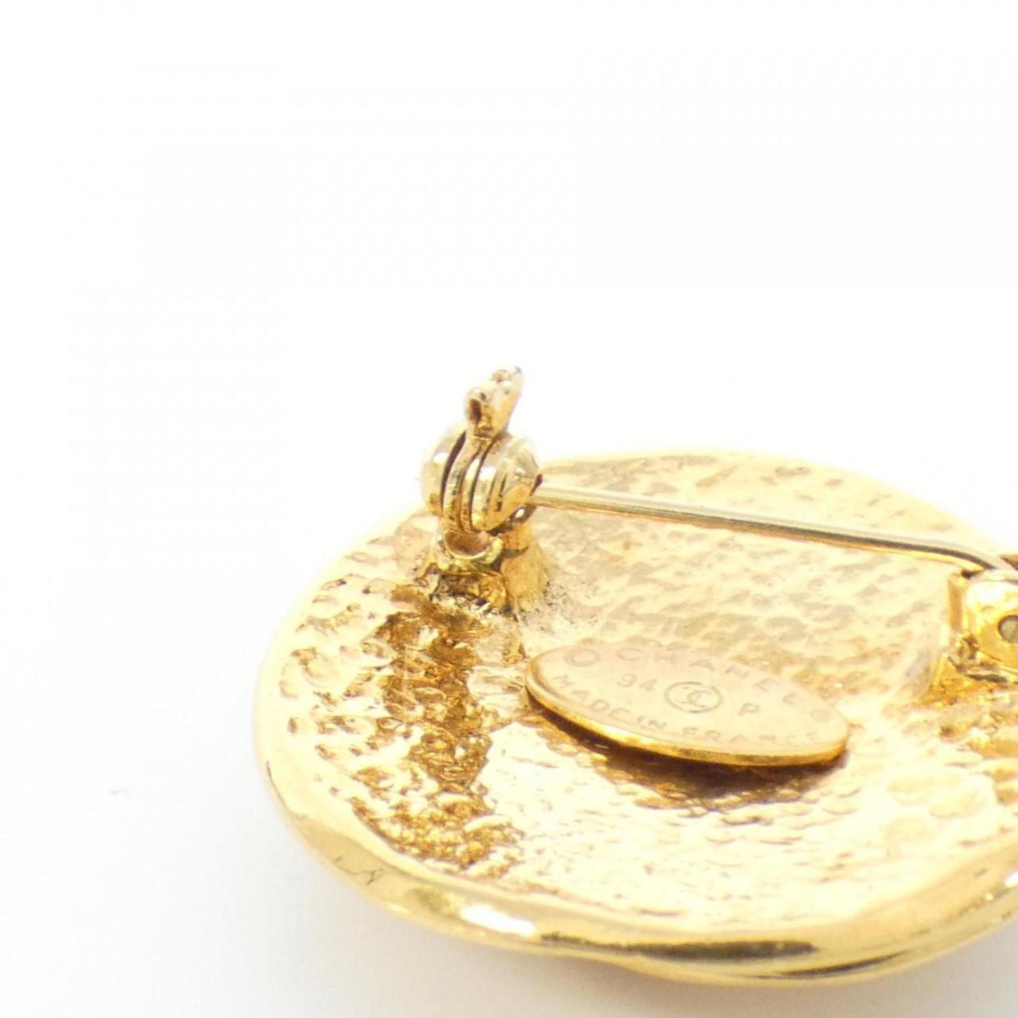 Chanel Coco Mark, Gold, Gold Plated, brooch