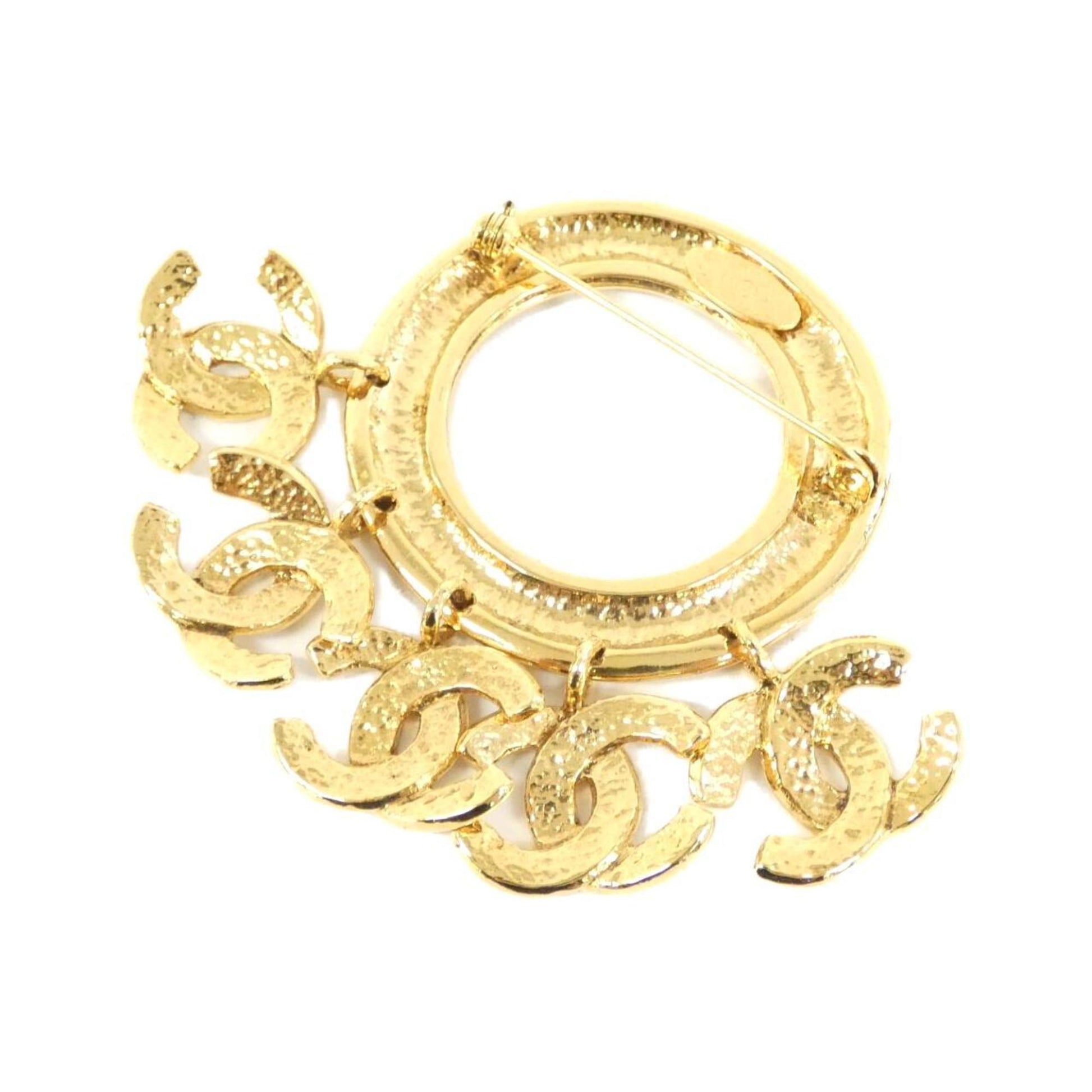 Chanel Coco Mark, Gold, Gold Plated, brooch