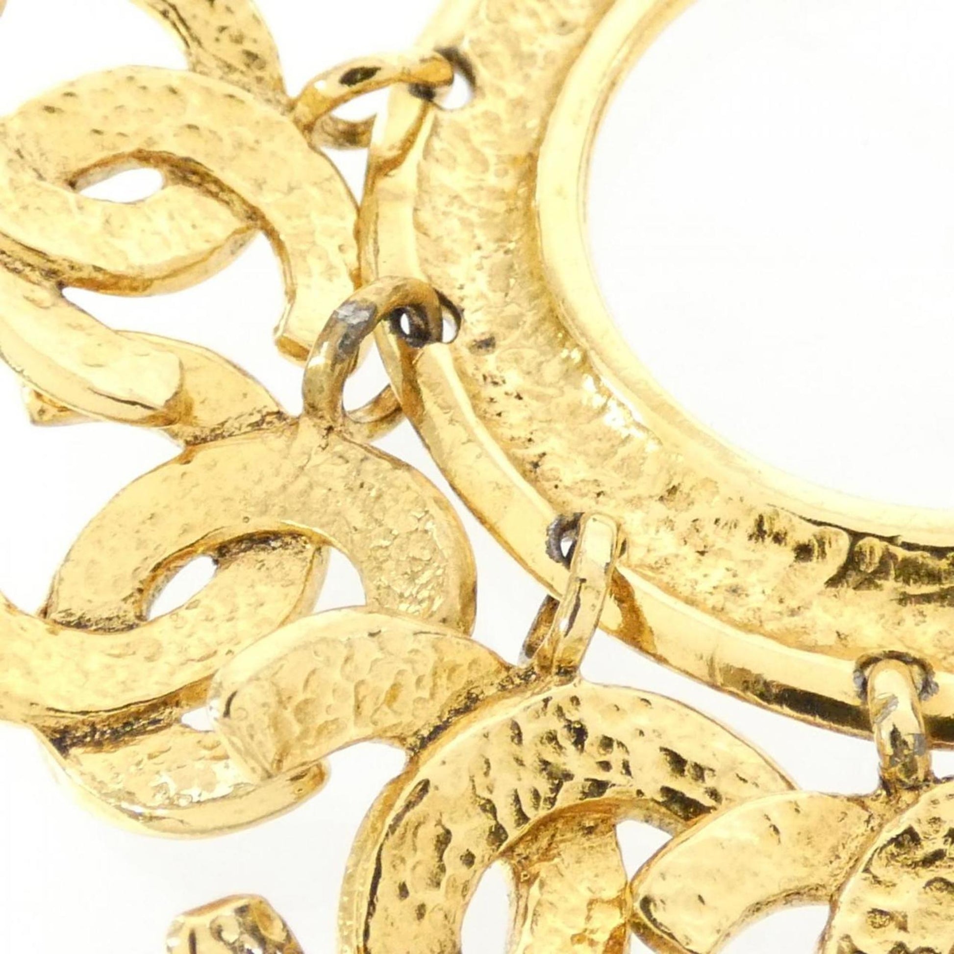 Chanel Coco Mark, Gold, Gold Plated, brooch