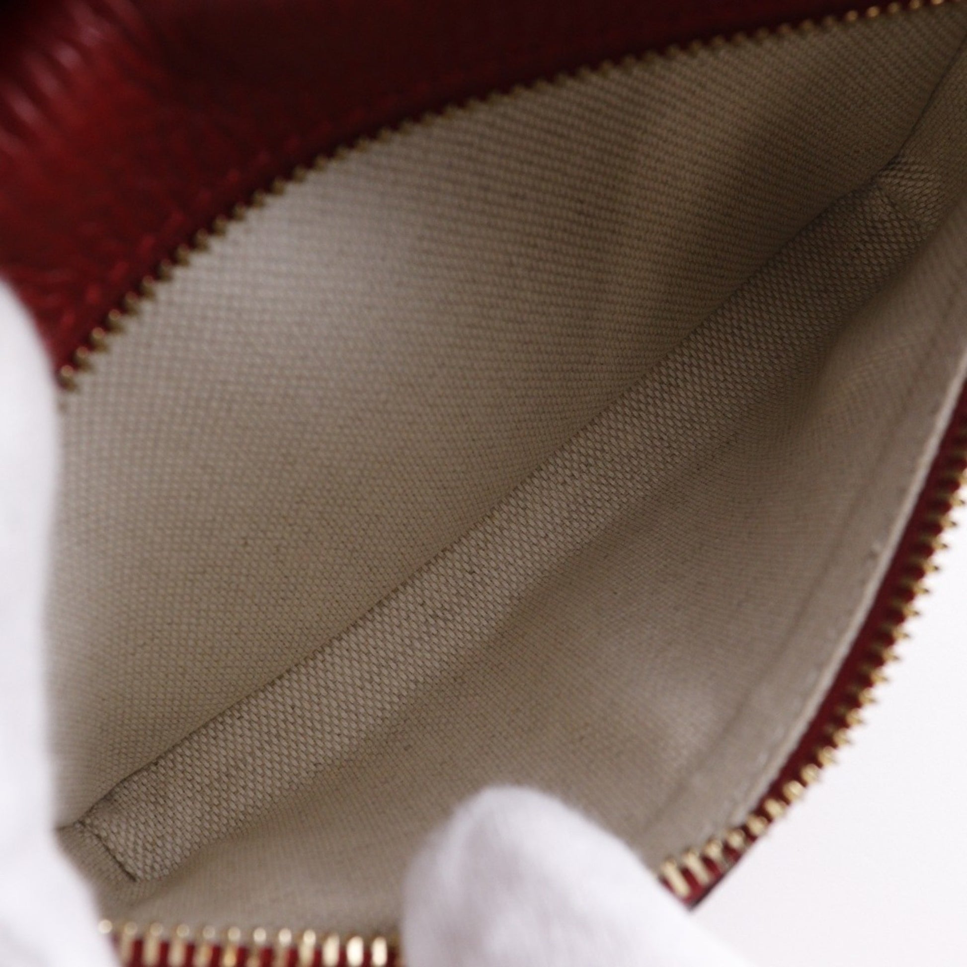 Gucci Soho, Red, Leather, backpack