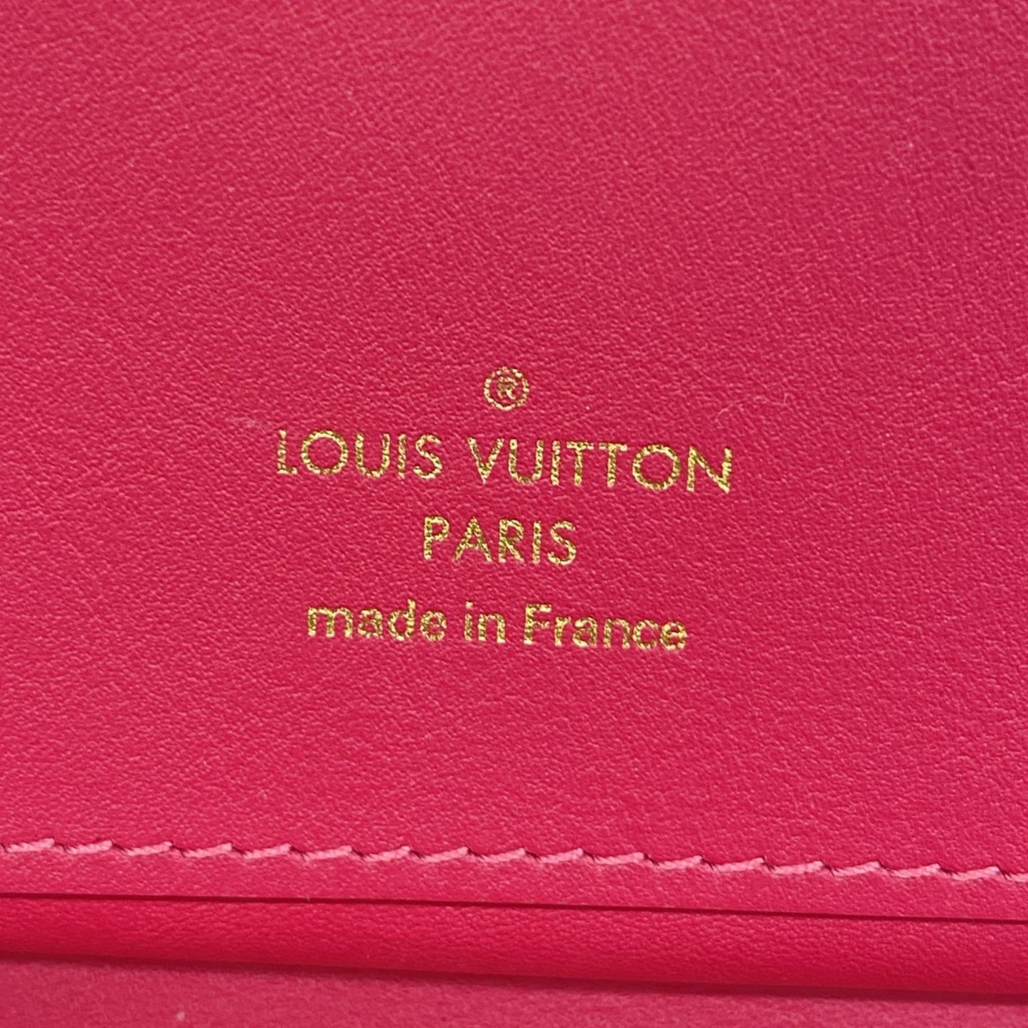 Louis Vuitton New Wave, Pink, Leather, wallet