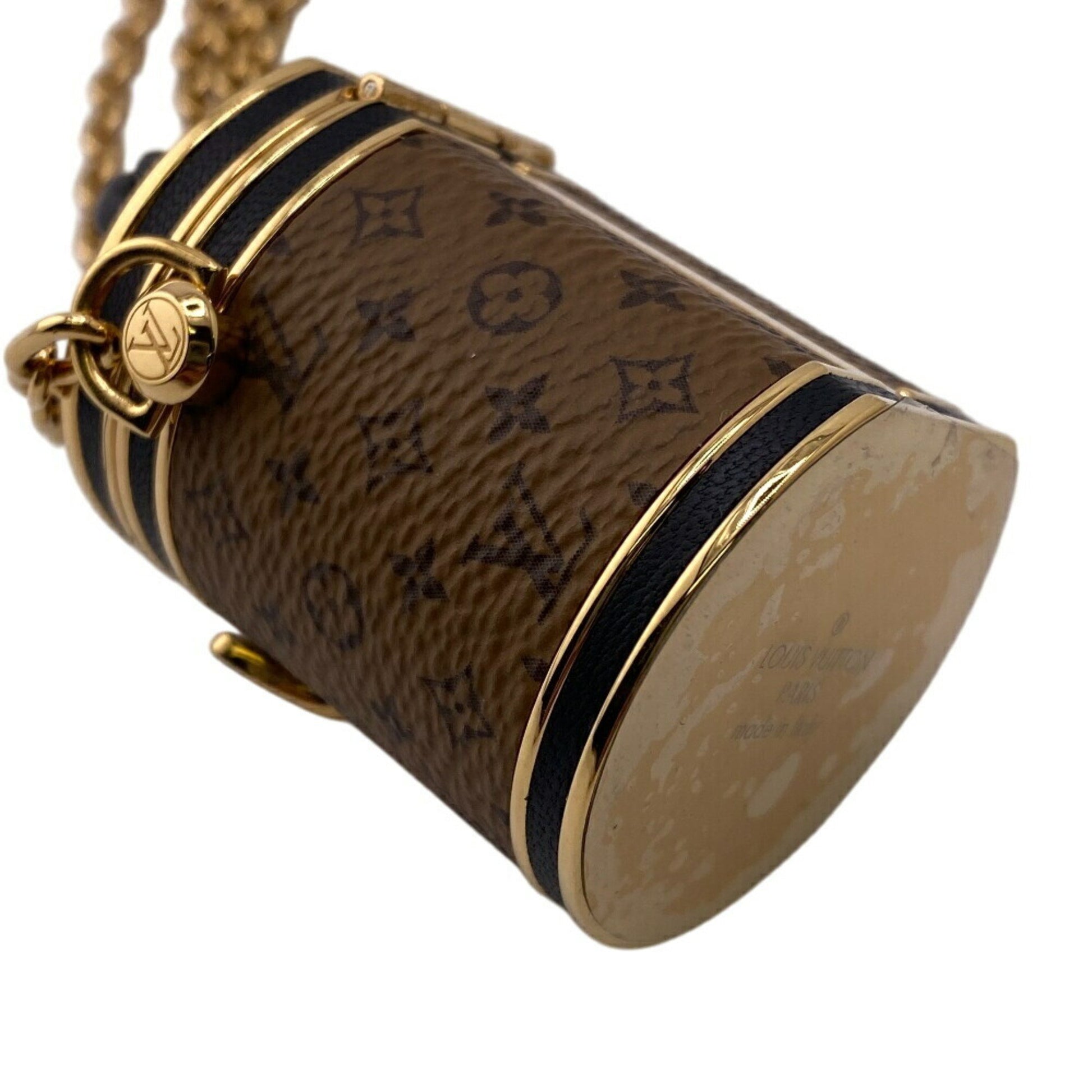 Louis Vuitton Cannes, Brown, Leather, necklace