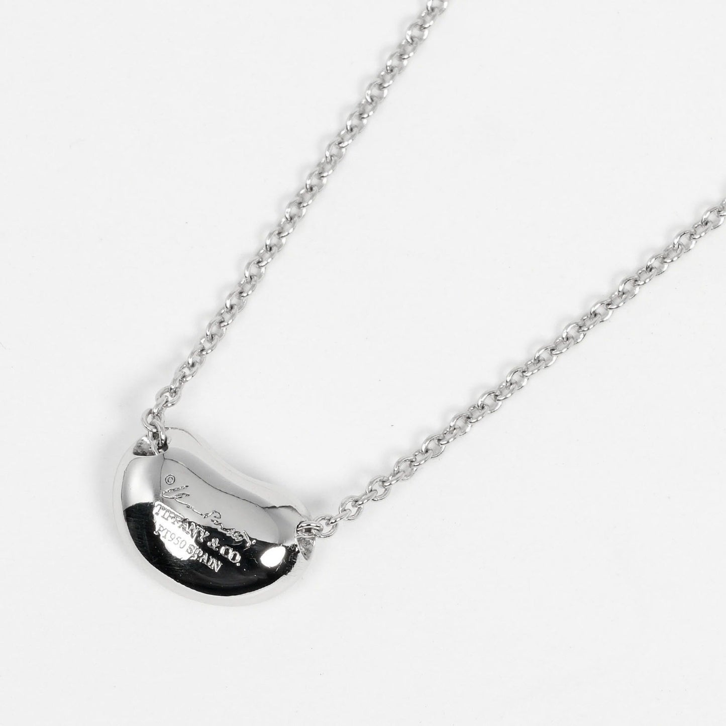 Tiffany & Co Beans, Silver, Platinum, necklace