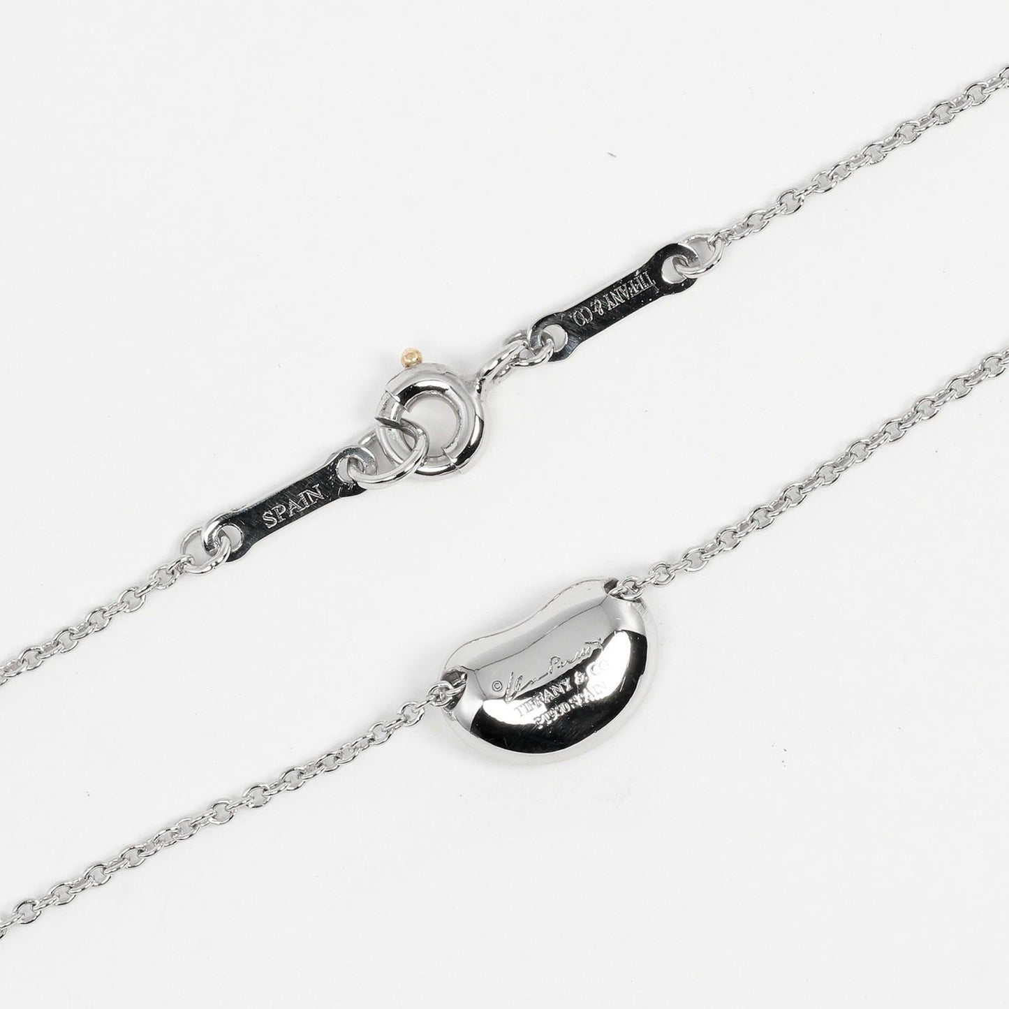 Tiffany & Co Beans, Silver, Platinum, necklace