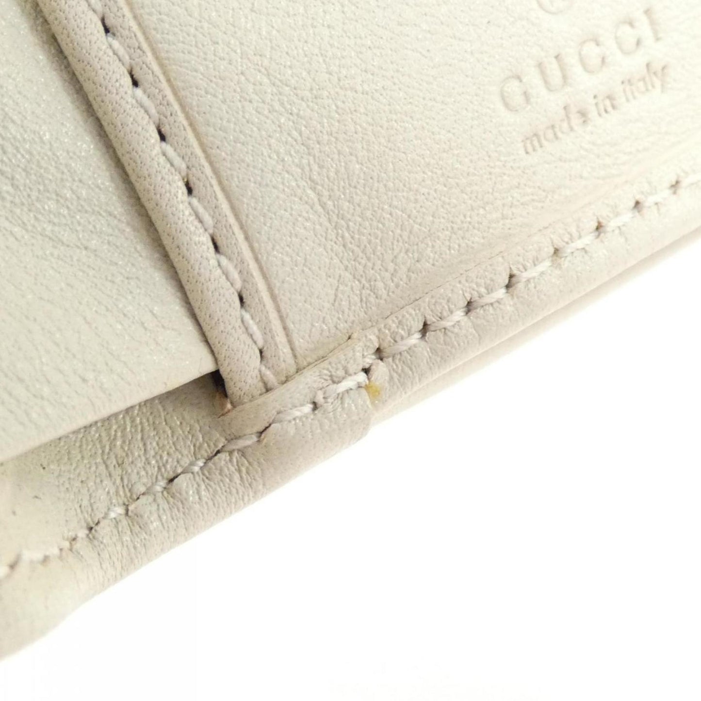 Gucci Bamboo, Beige, Leather, wallet