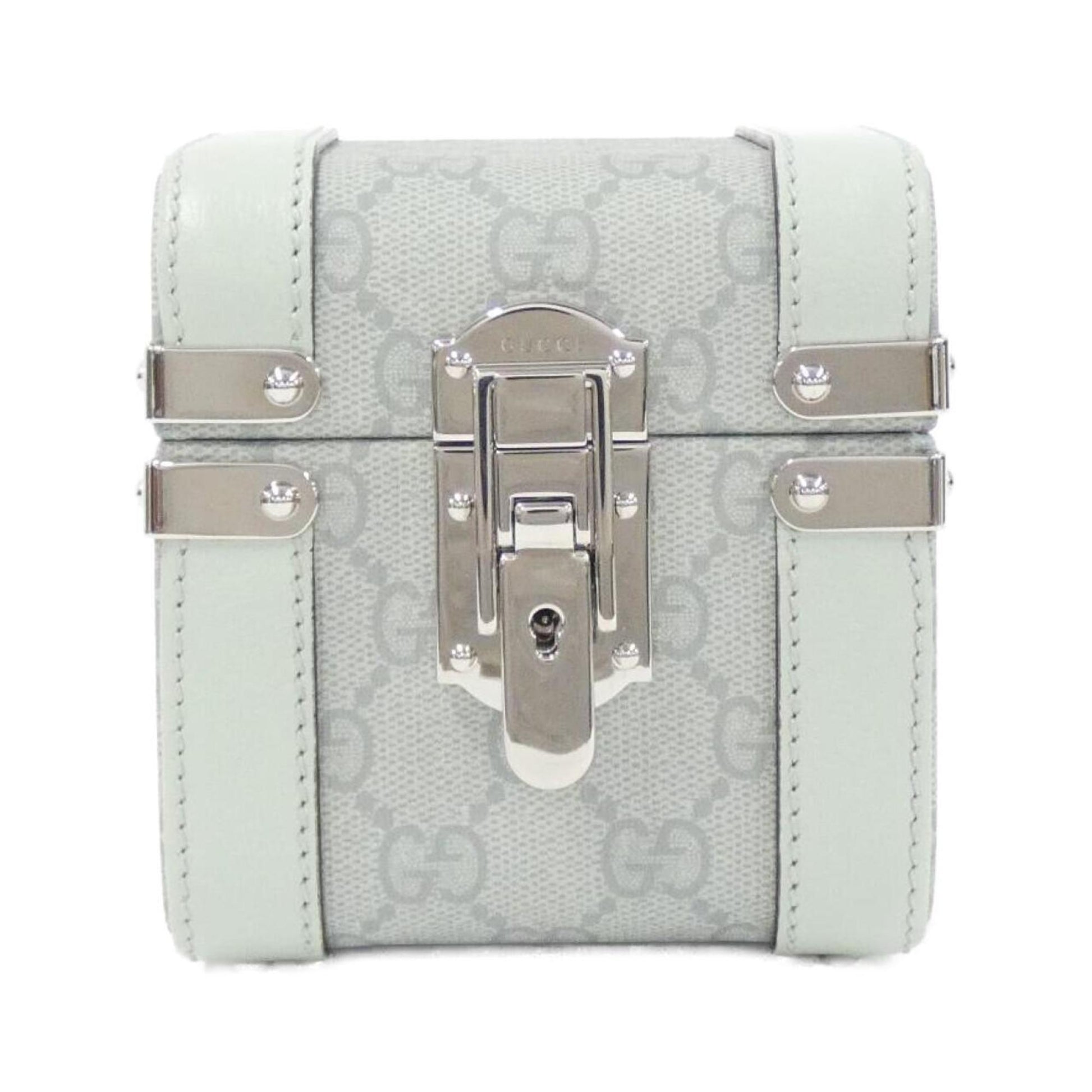 Gucci Cosmetic pouch, Grey, Canvas, clutch