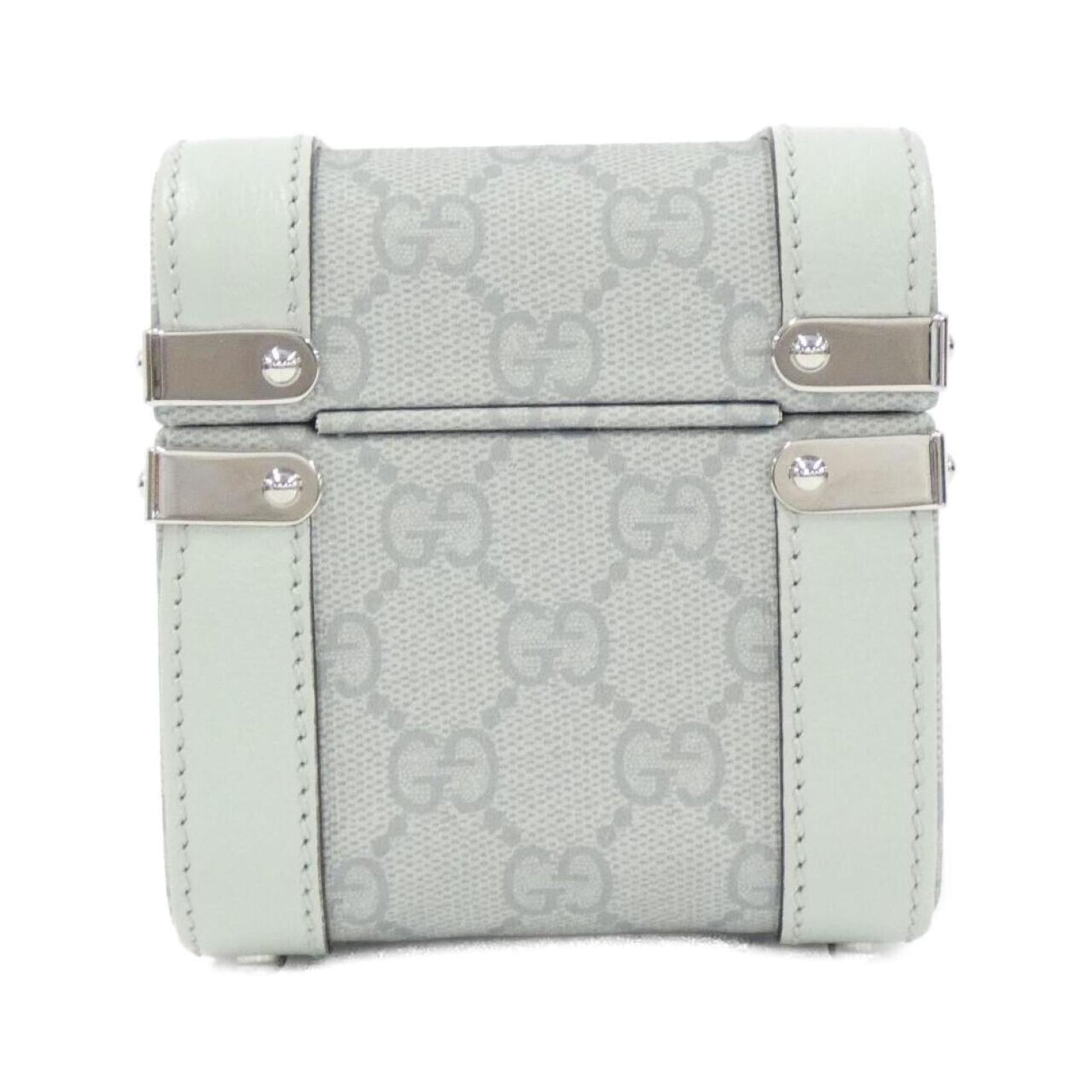 Gucci Cosmetic pouch, Grey, Canvas, clutch