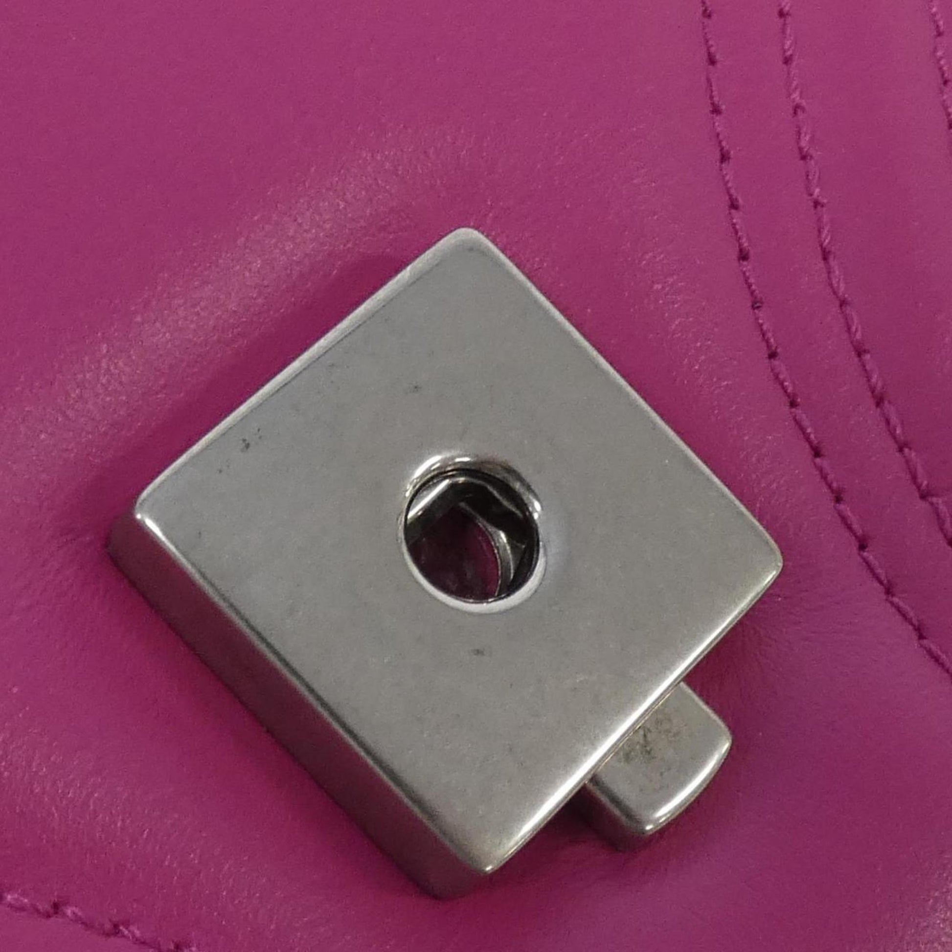 Gucci Marmont, Pink, Leather, handbag
