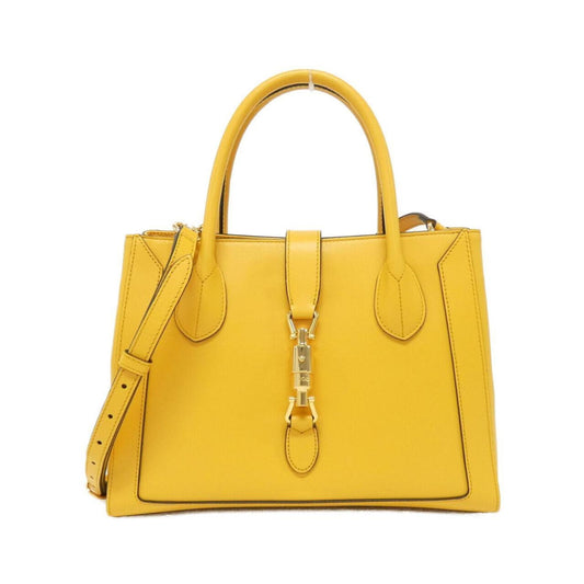 Gucci Jackie, Yellow, Leather, shoulder
