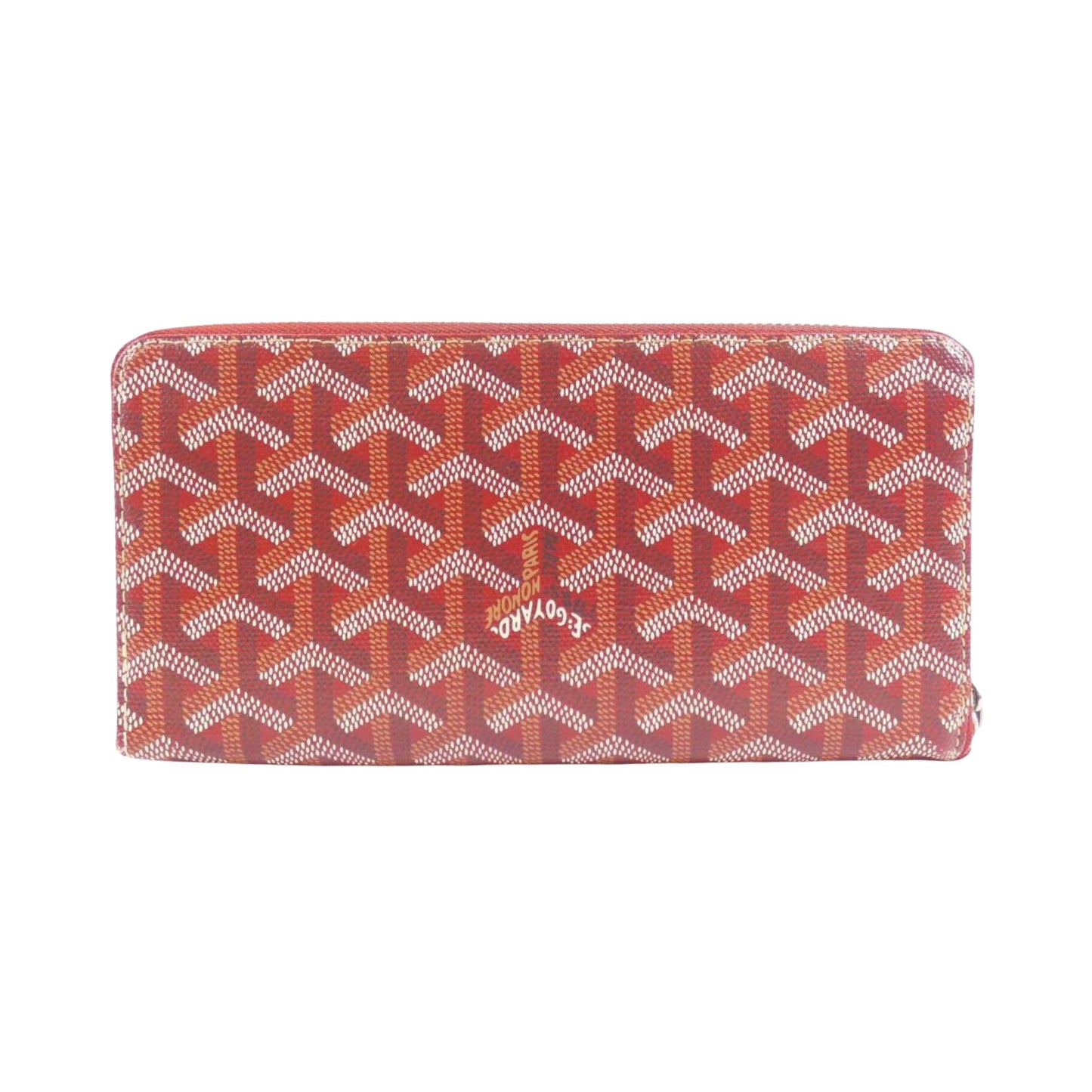 Goyard Matignon, Red, Canvas, wallet