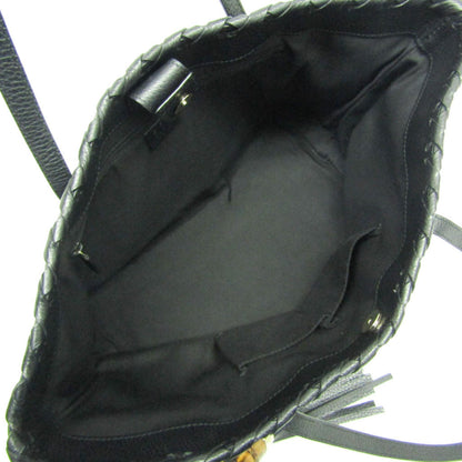 Gucci, Black, Leather, tote