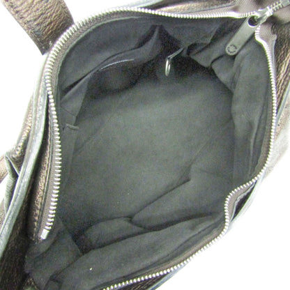 Louis Vuitton Mahina, Brown, Leather, shoulder